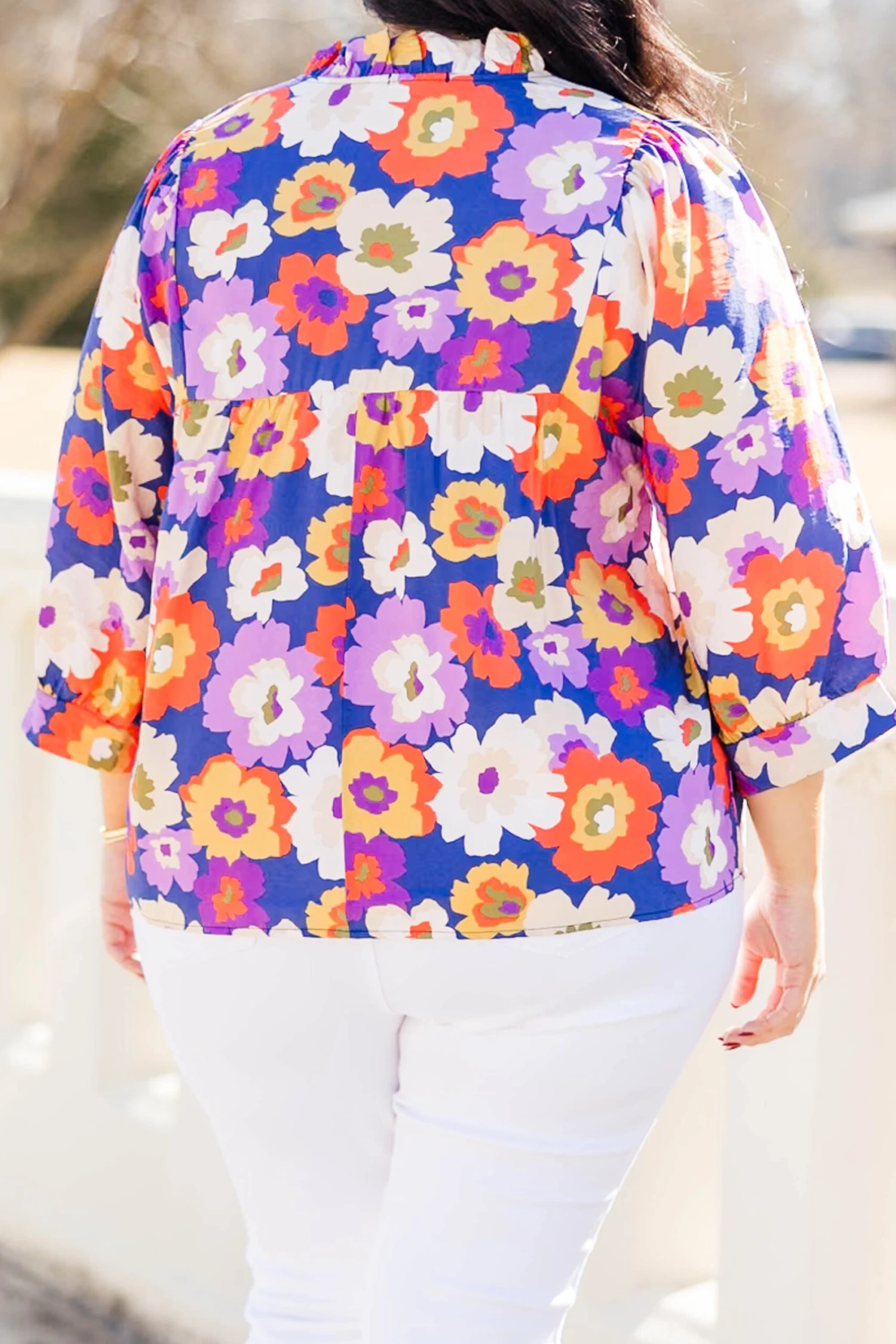 Gold Coasting Top, Navy-Purple 6 Gold Coasting Top, Navy-Purple - Image 6