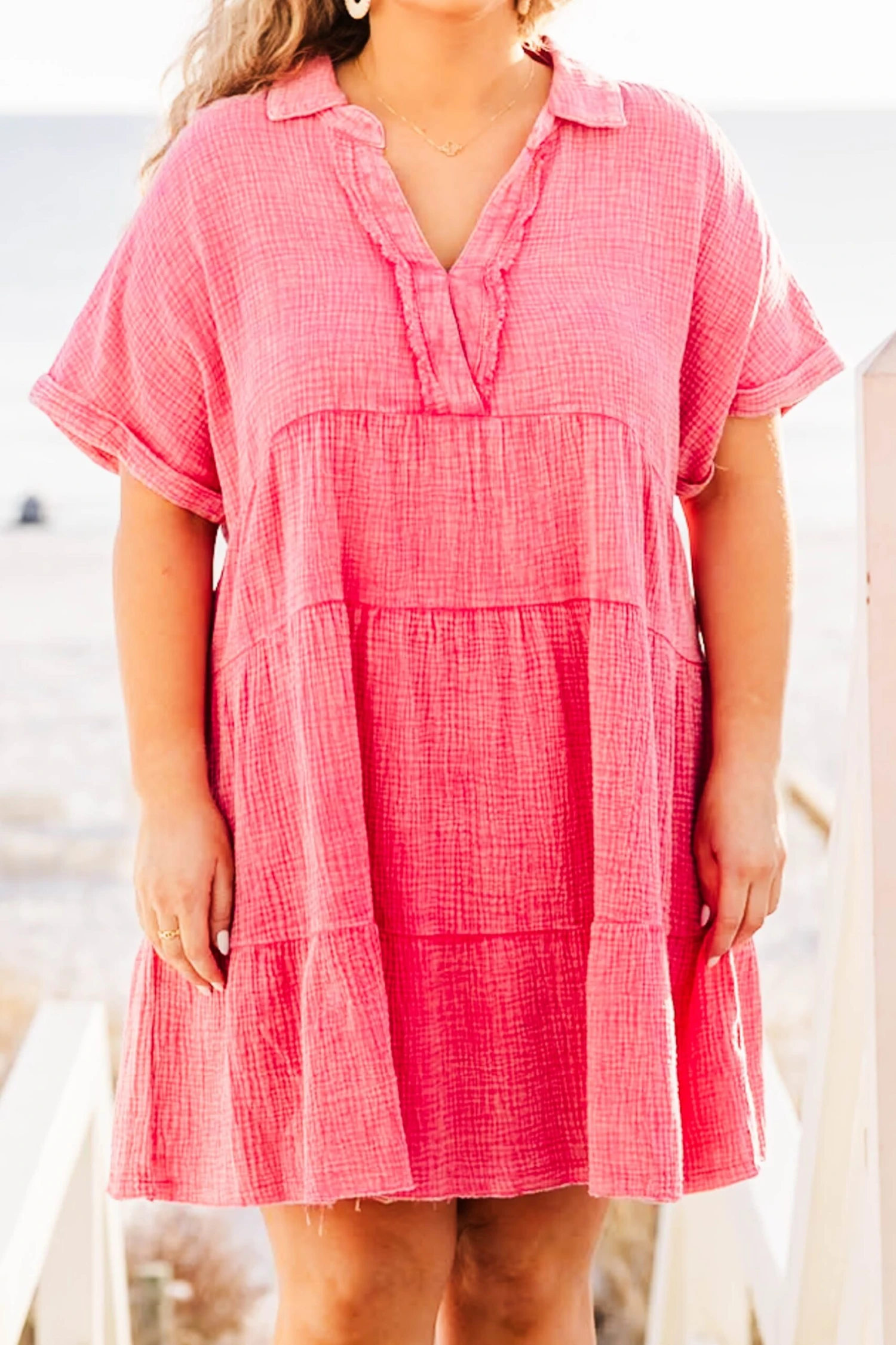 Good For You Dress, Hot Pink 5 Good For You Dress, Hot Pink - Image 5