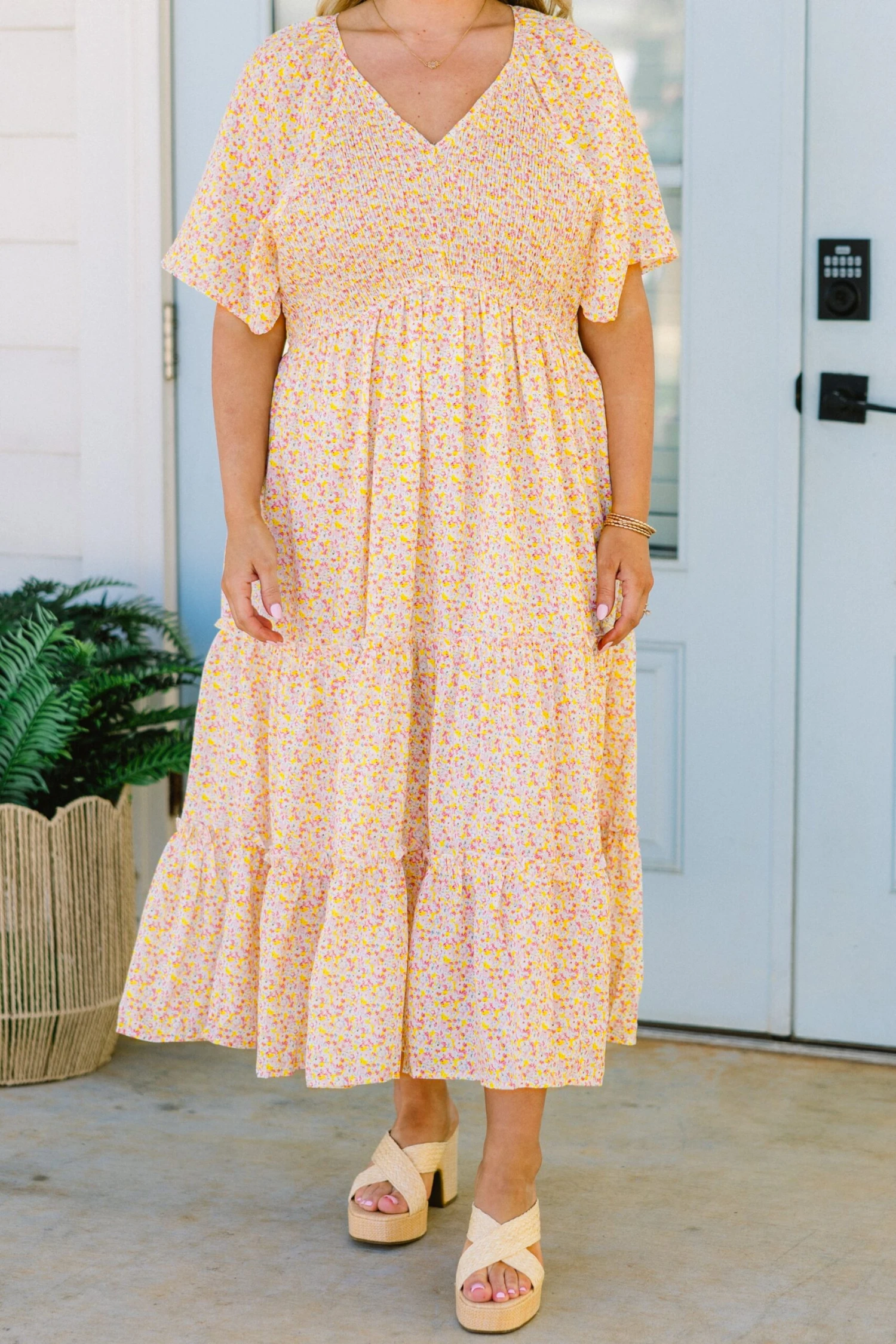 Headed To The Market Dress, Pink 5 Headed To The Market Dress, Pink - Image 5