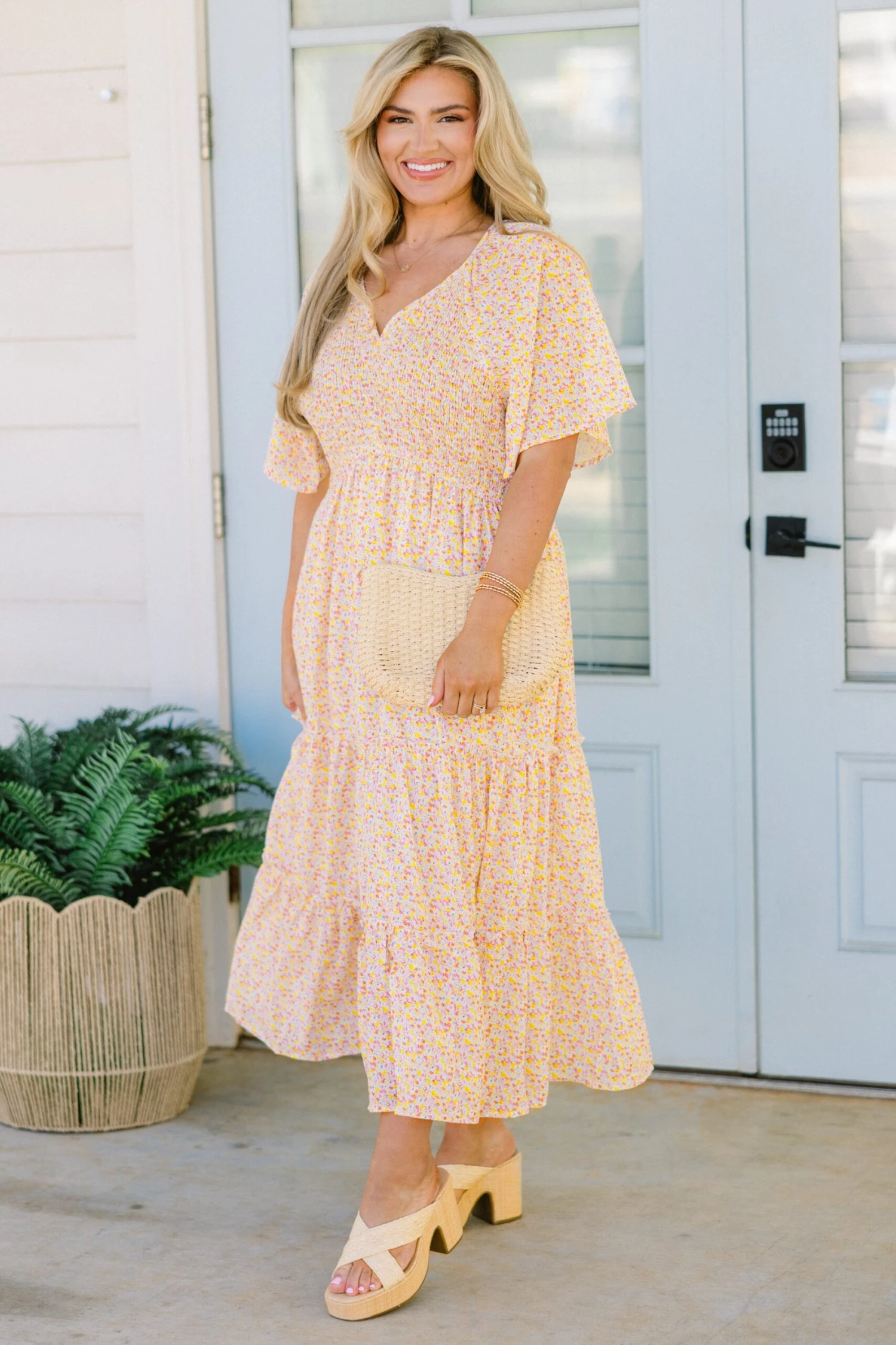 Headed To The Market Dress, Pink 3 Headed To The Market Dress, Pink - Image 3