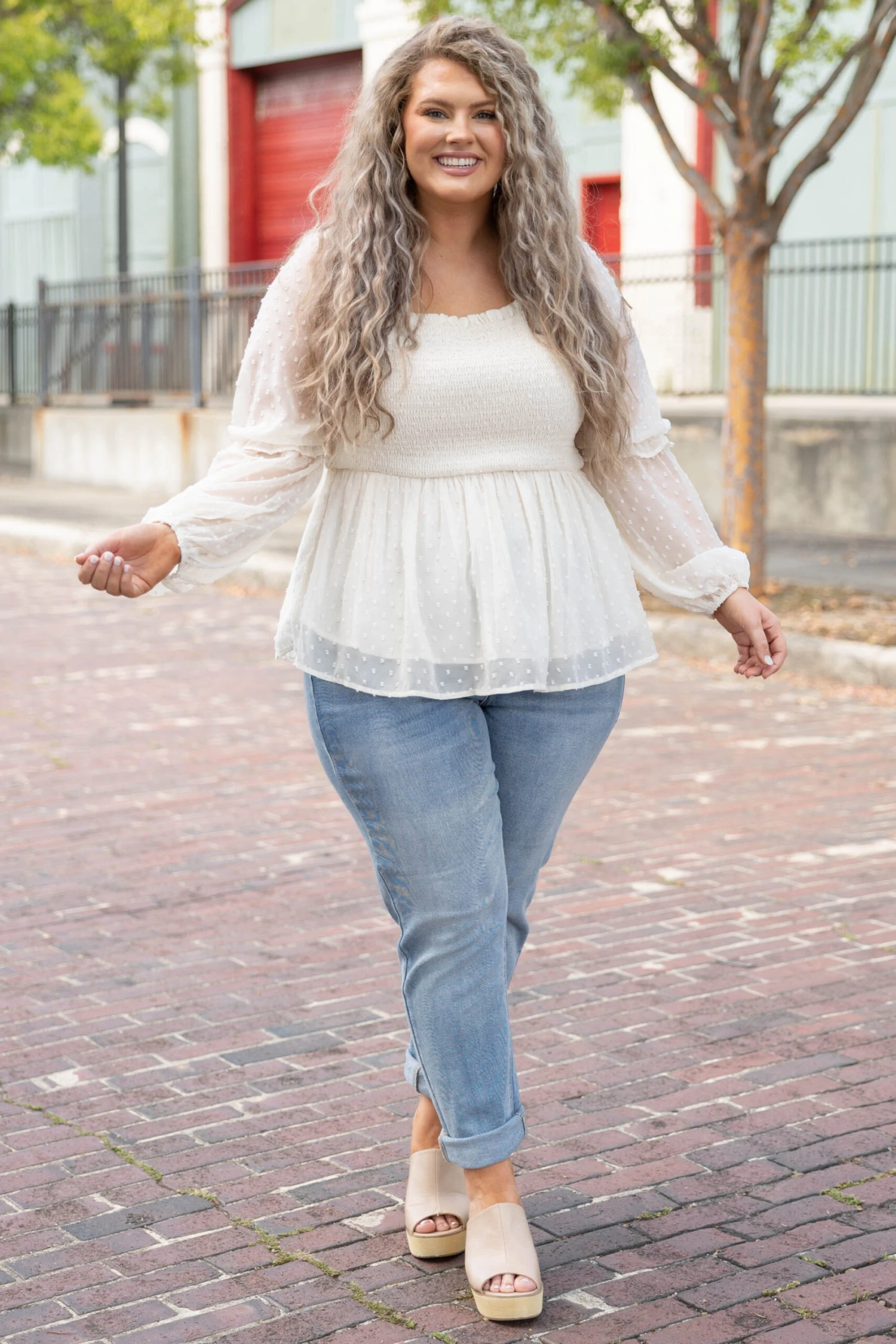 Heavenly Angel Top, Ivory 3 Heavenly Angel Top, Ivory - Image 3