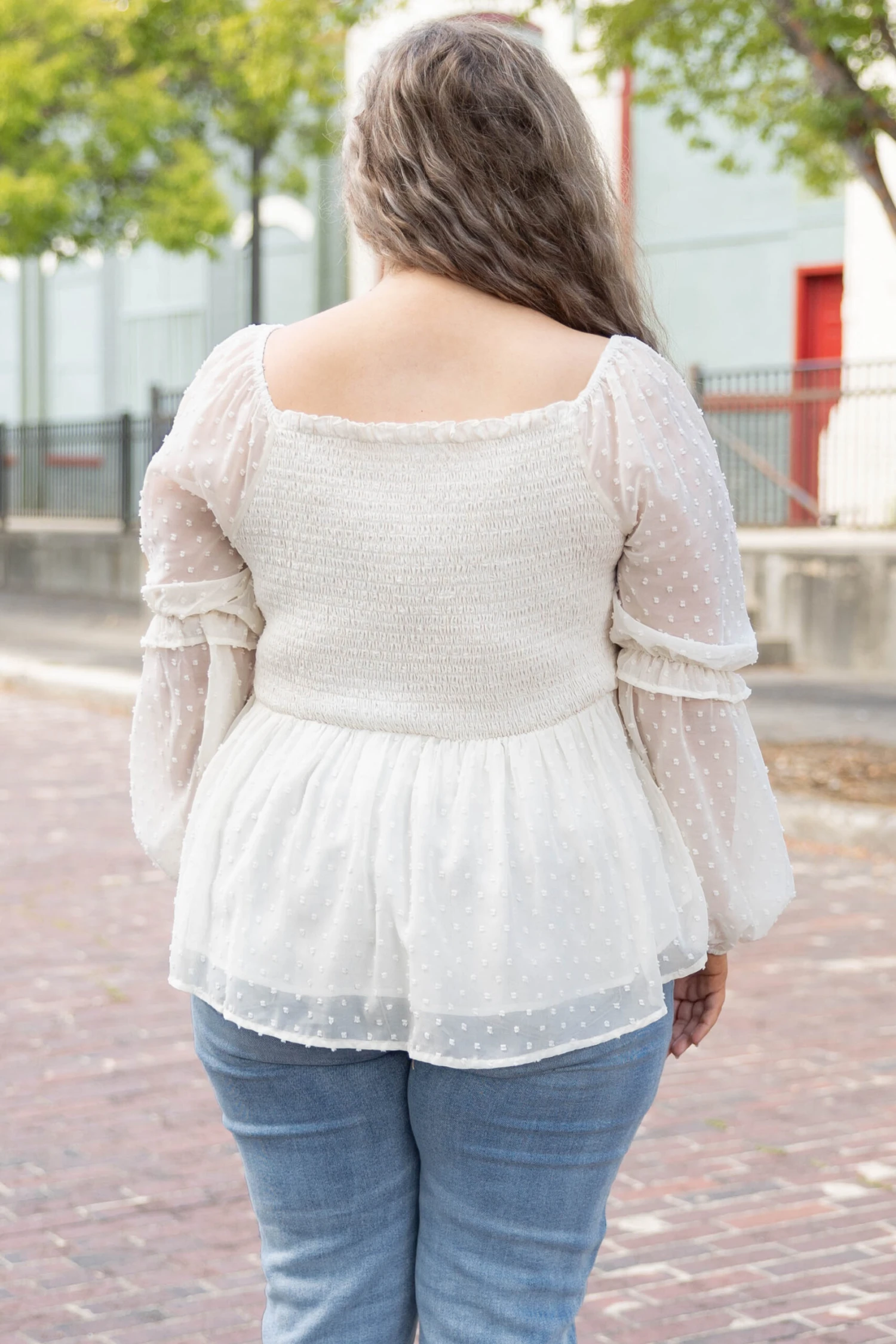 Heavenly Angel Top, Ivory 5 Heavenly Angel Top, Ivory - Image 5