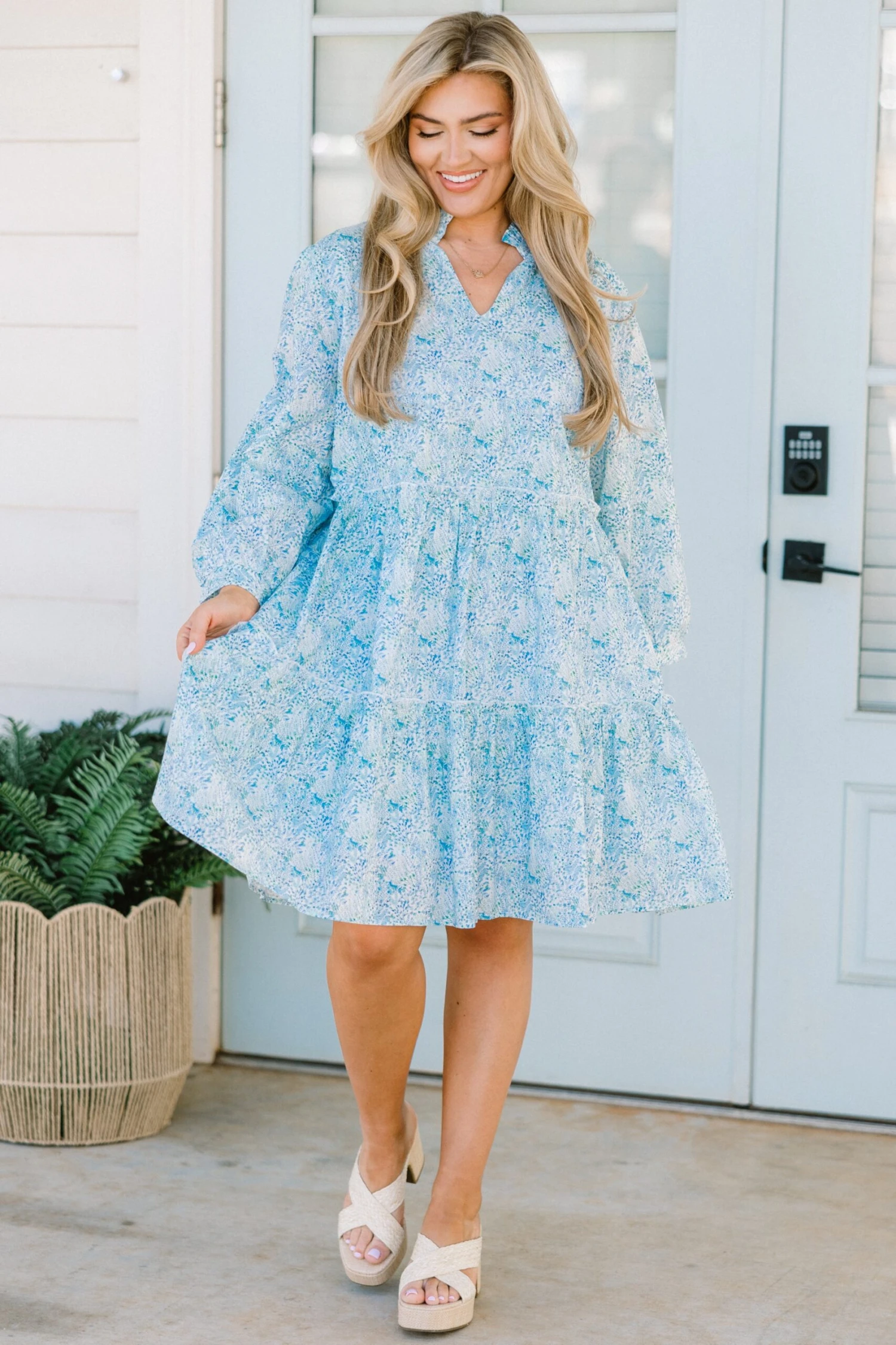 Hey Angel Dress, Cerulean 3 Hey Angel Dress, Cerulean - Image 3