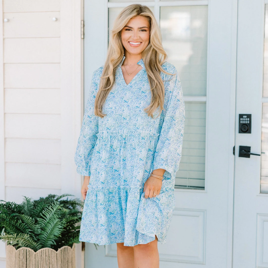 Hey Angel Dress, Cerulean 7 Hey Angel Dress, Cerulean - Image 7