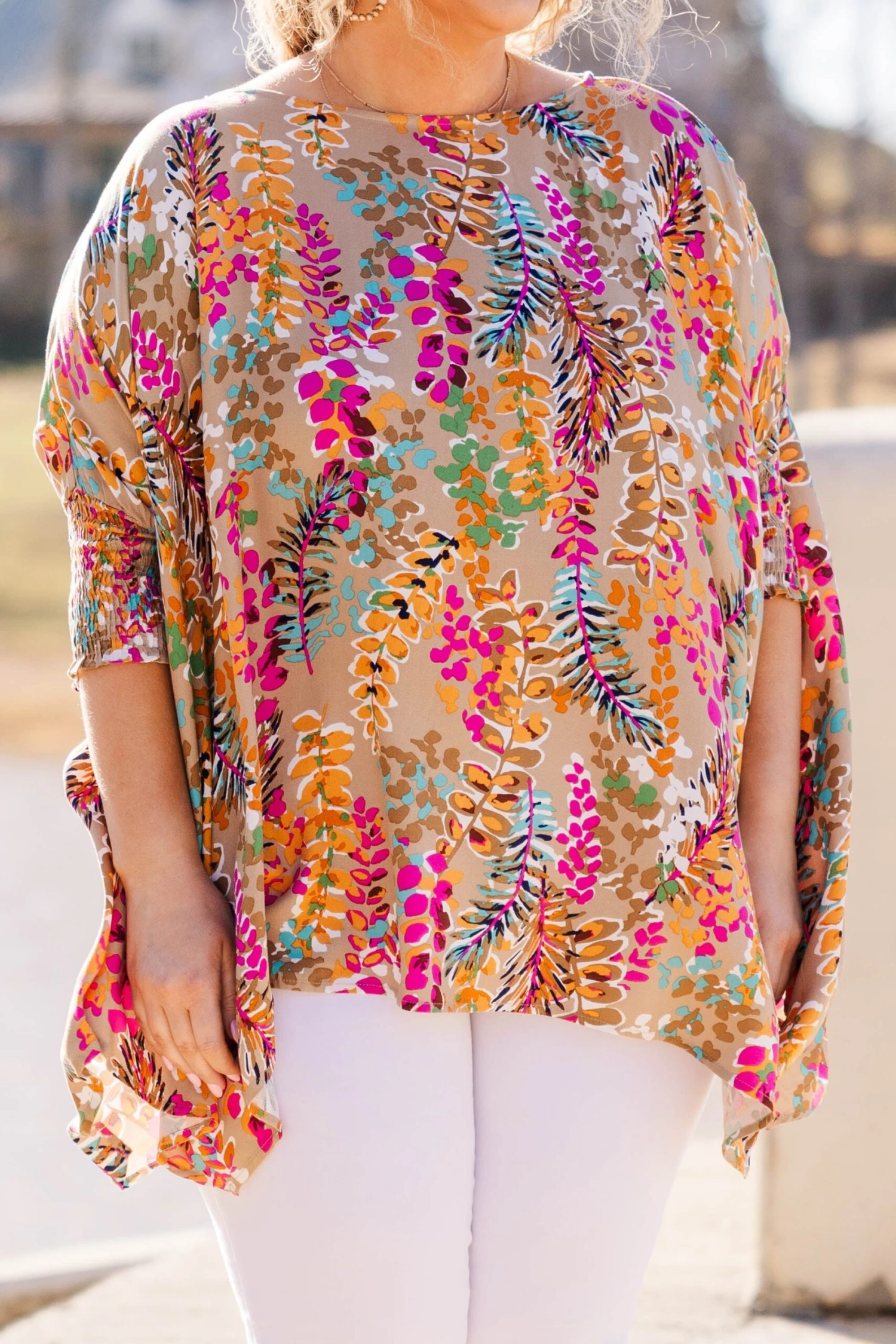 Hold My Hand Tunic, Taupe 5 Hold My Hand Tunic, Taupe - Image 5