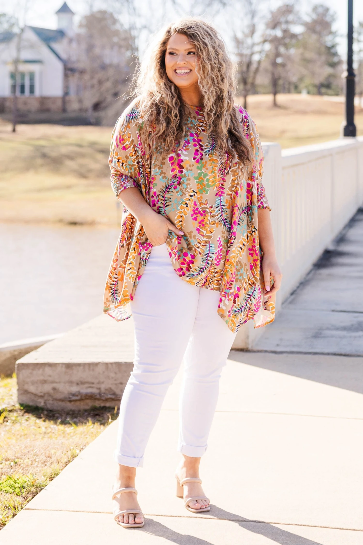 Hold My Hand Tunic, Taupe 4 Hold My Hand Tunic, Taupe - Image 4