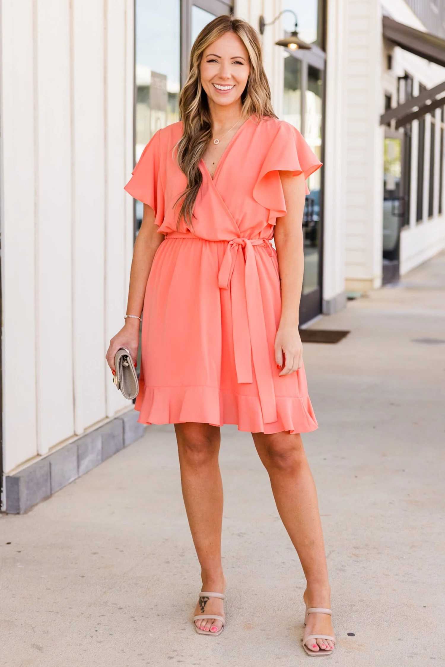 Hold The Flame Dress, Sunset 4 Hold The Flame Dress, Sunset - Image 4