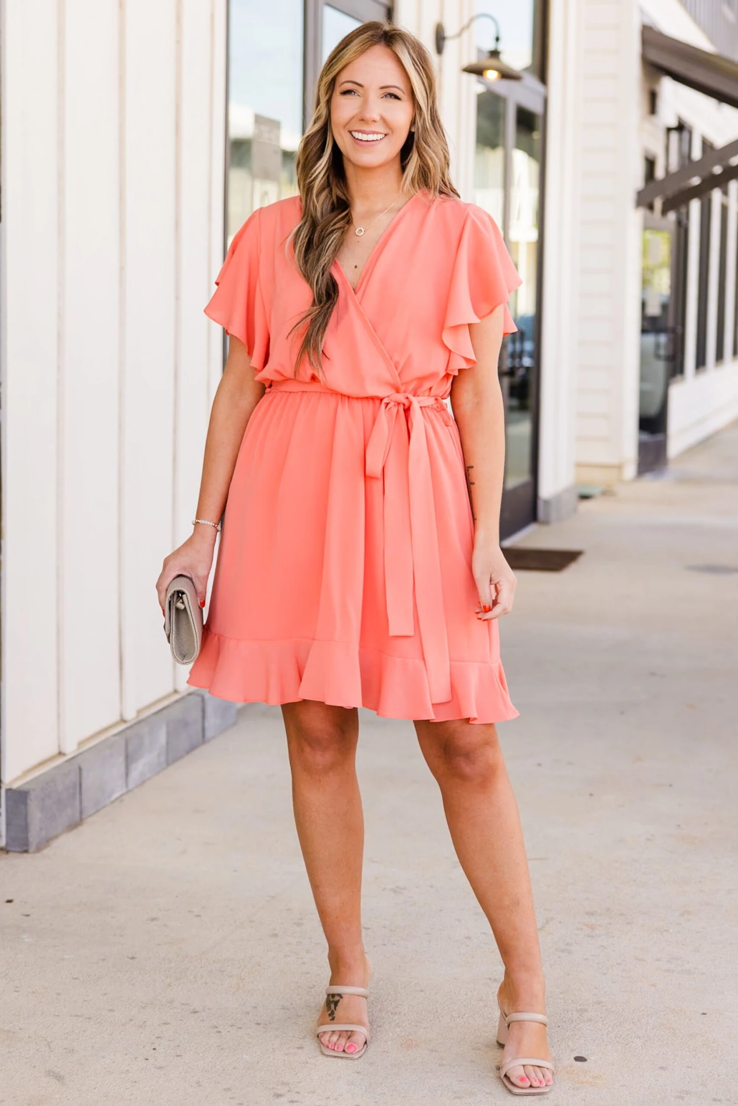 Hold The Flame Dress, Sunset 3 Hold The Flame Dress, Sunset - Image 3