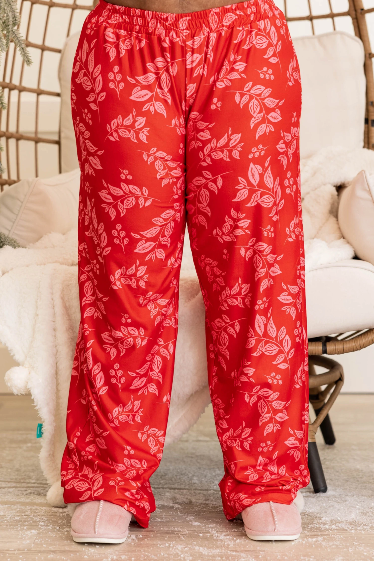 Holiday Happy Pajama Pants, Red 1 Holiday Happy Pajama Pants, Red