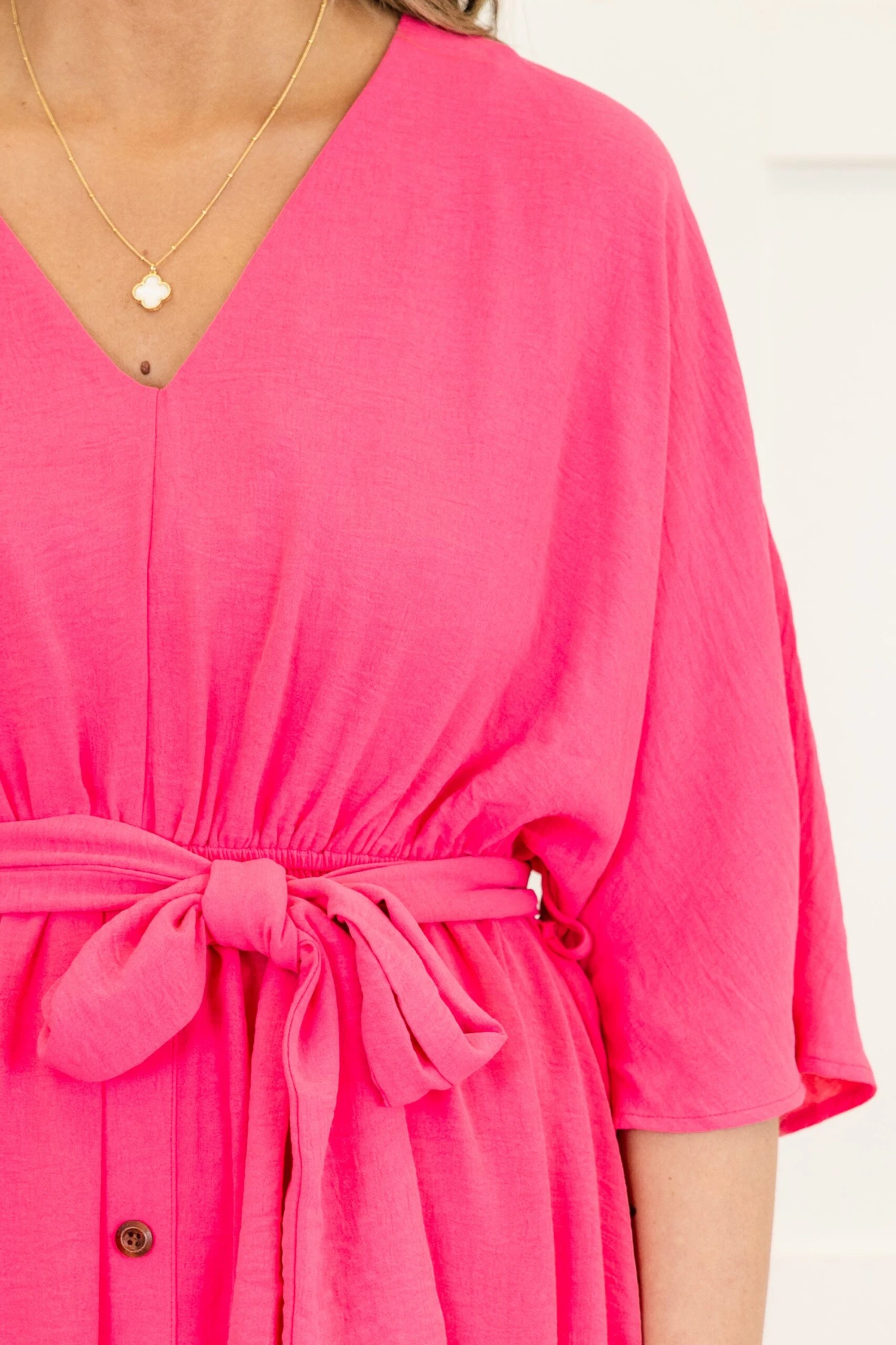 Hopelessly Yours Dress, Hot Pink 4 Hopelessly Yours Dress, Hot Pink - Image 4