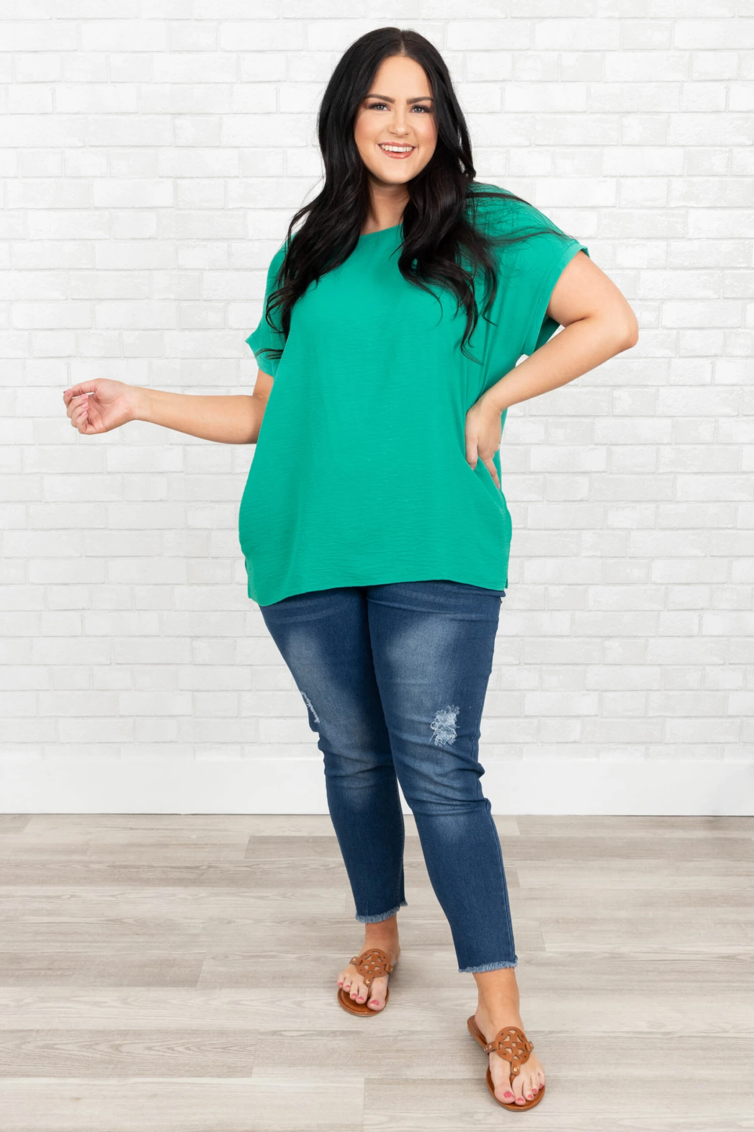 It's Just Us Jeggings, Medium Wash 4 It's Just Us Jeggings, Medium Wash - Image 4