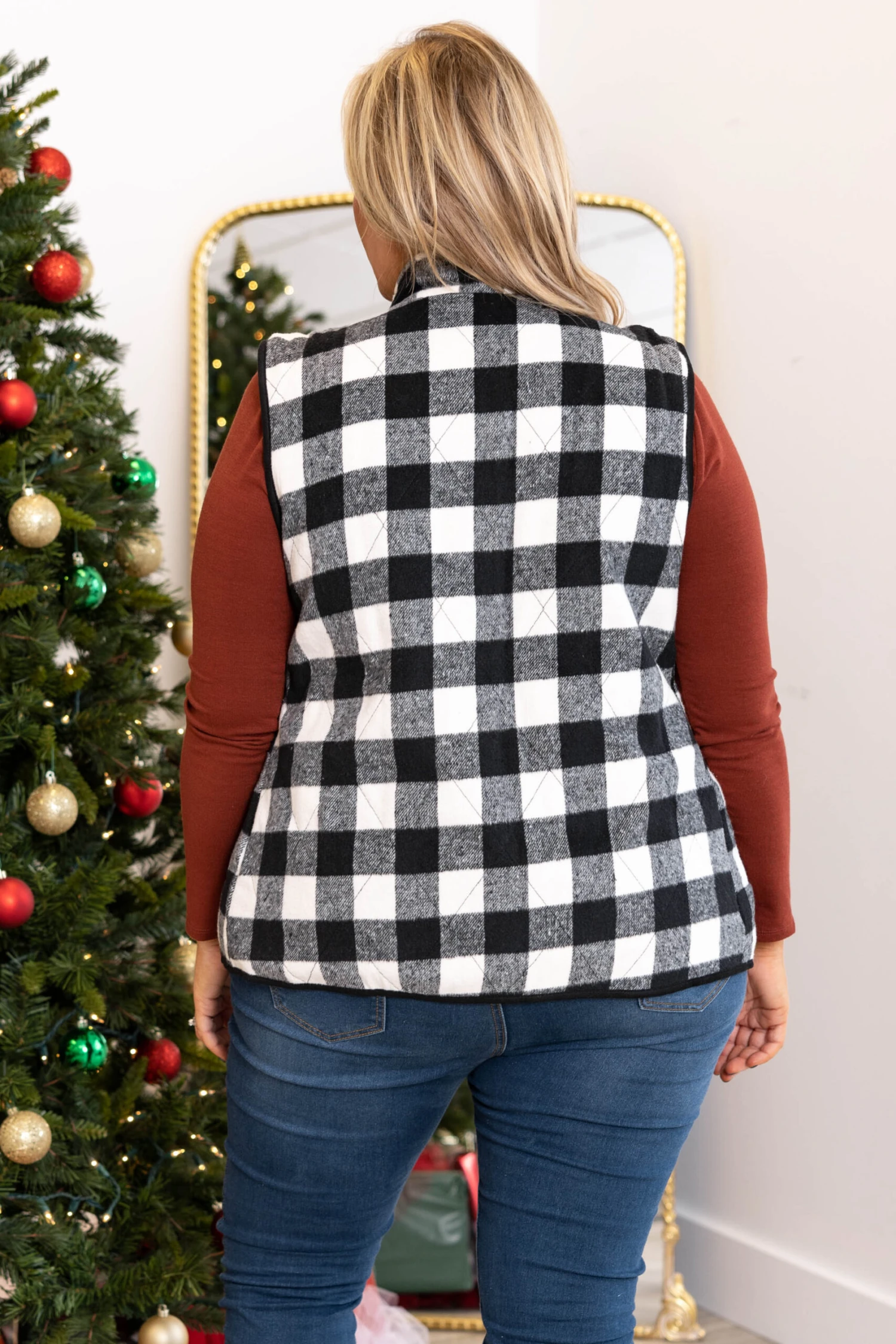 It's That Time Of Year Vest, Ivory Combo 5 It's That Time Of Year Vest, Ivory Combo - Image 5