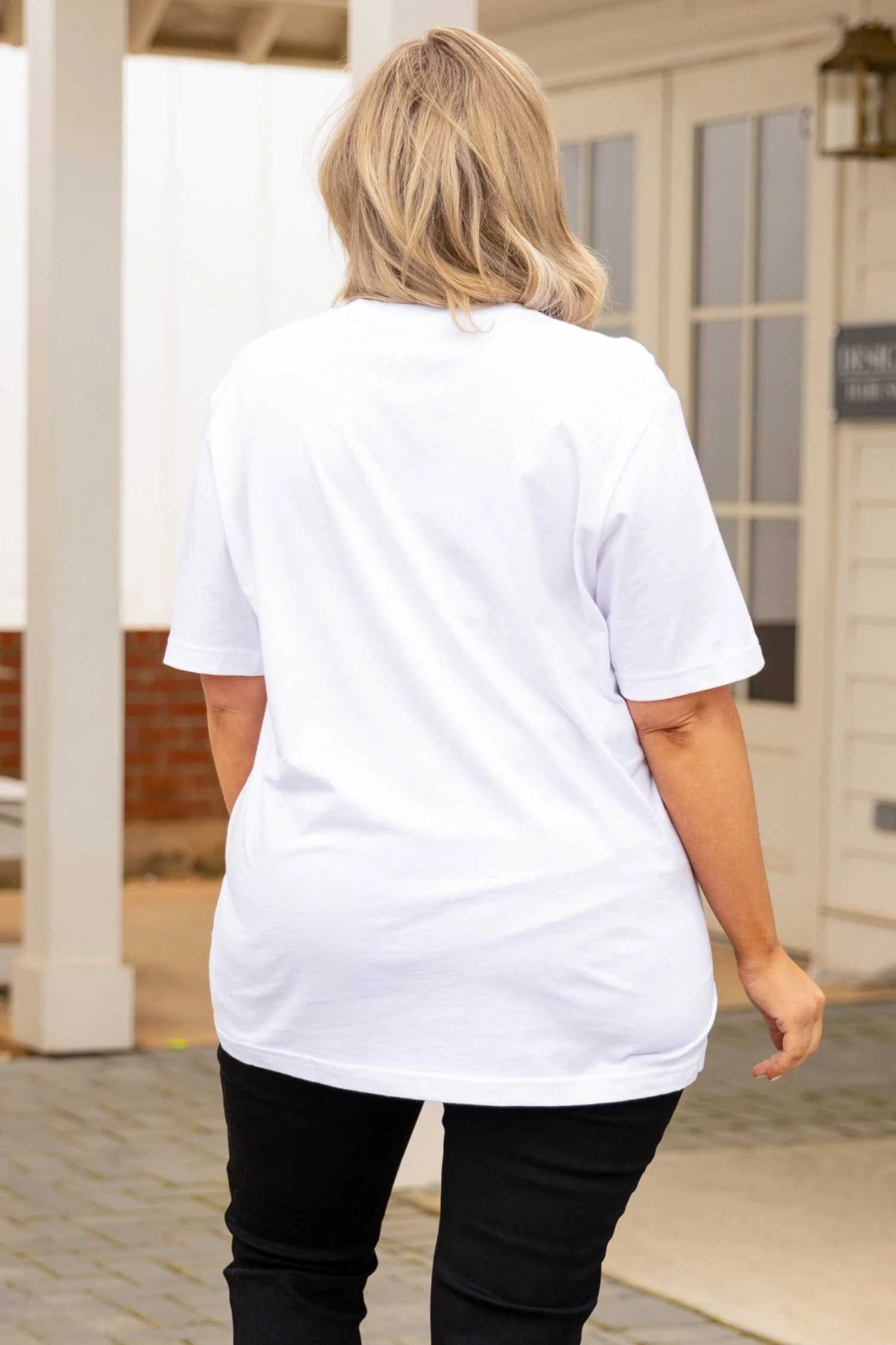 Leopard Mama Tee, White 5 Leopard Mama Tee, White - Image 5