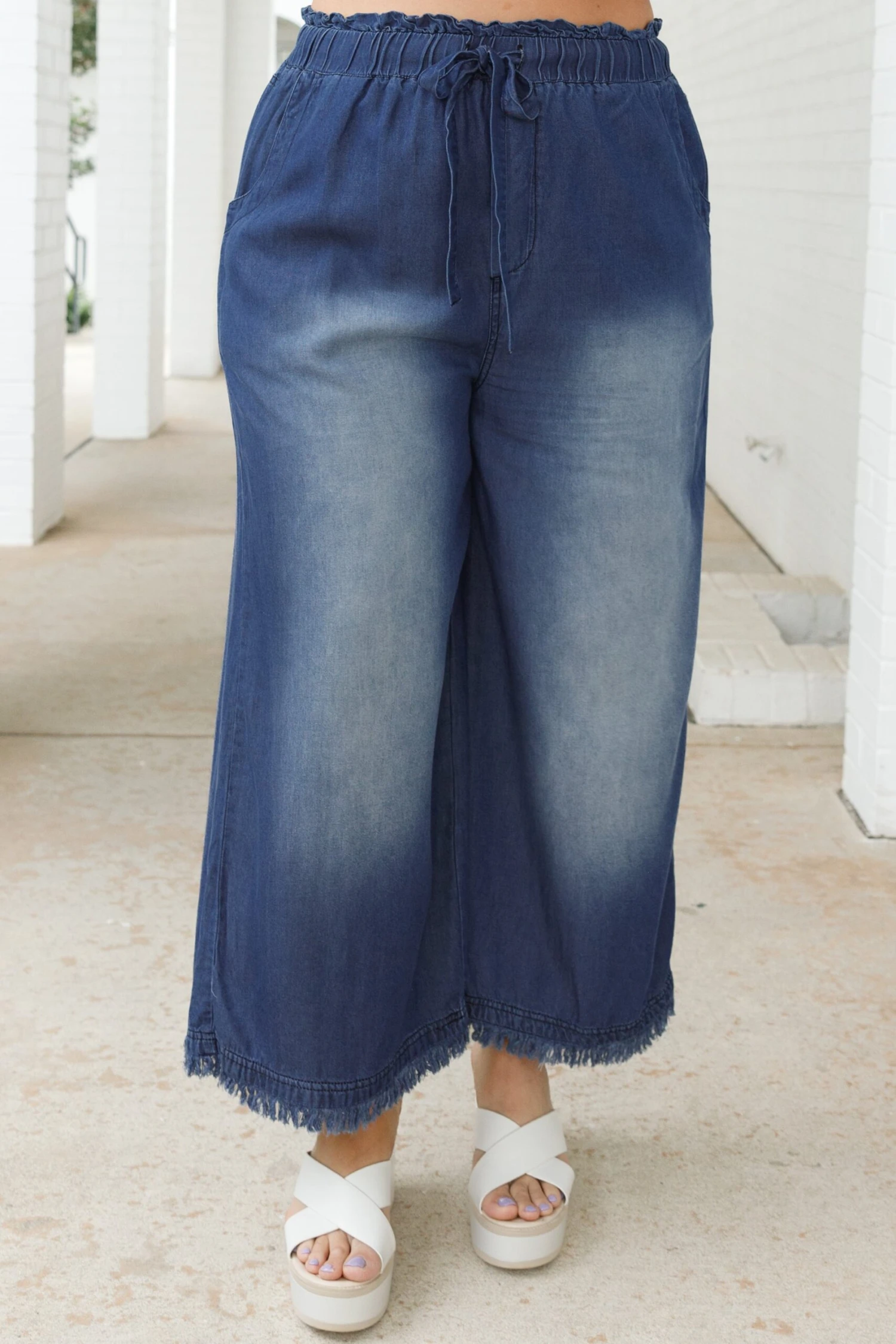 Light And Free Pants, Dark Denim 1 Light And Free Pants, Dark Denim