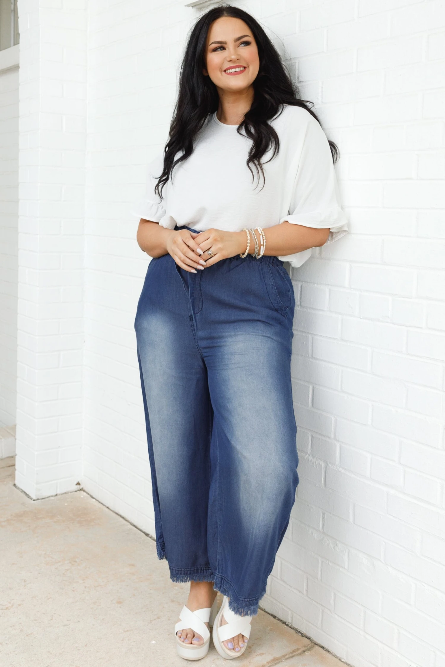 Light And Free Pants, Dark Denim 5 Light And Free Pants, Dark Denim - Image 5