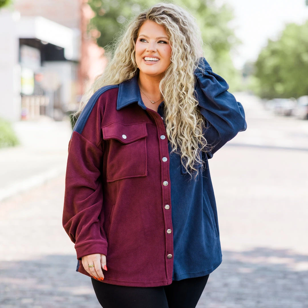 Look Who's Here Jacket, Blue 1 Look Who's Here Jacket, Blue