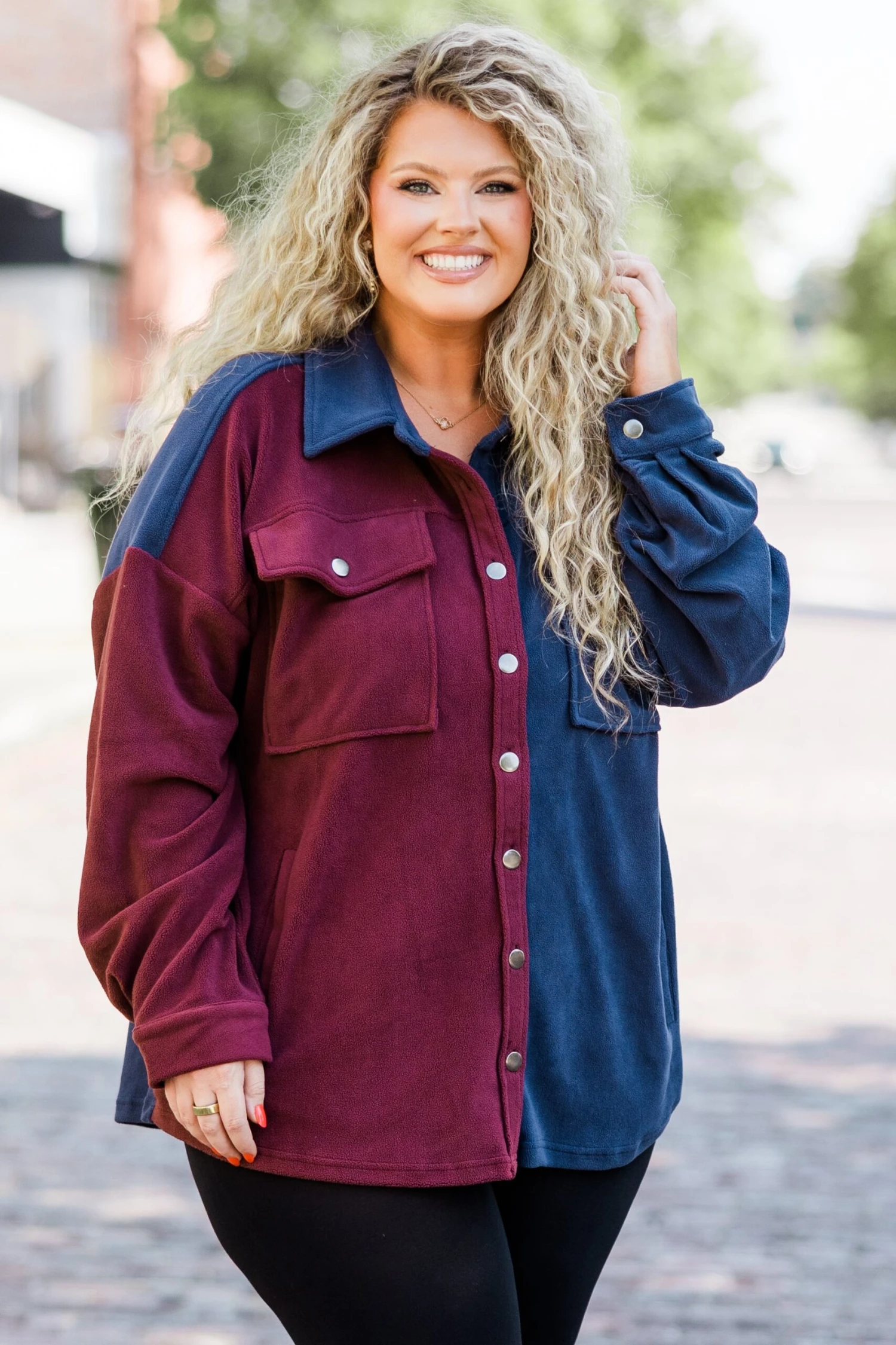 Look Who's Here Jacket, Blue 2 Look Who's Here Jacket, Blue - Image 2