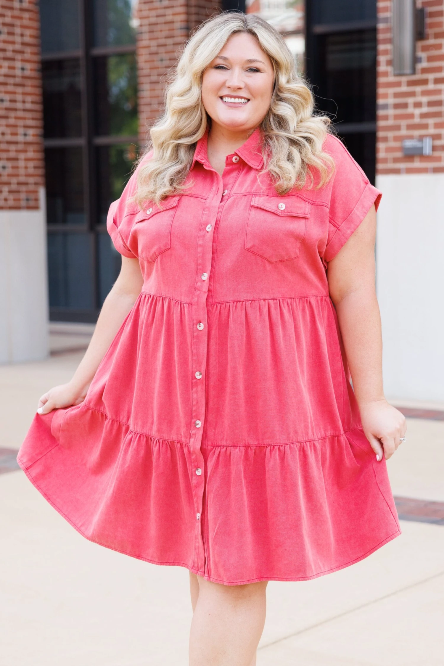 Lost In A Daze Dress, Red 1 Lost In A Daze Dress, Red