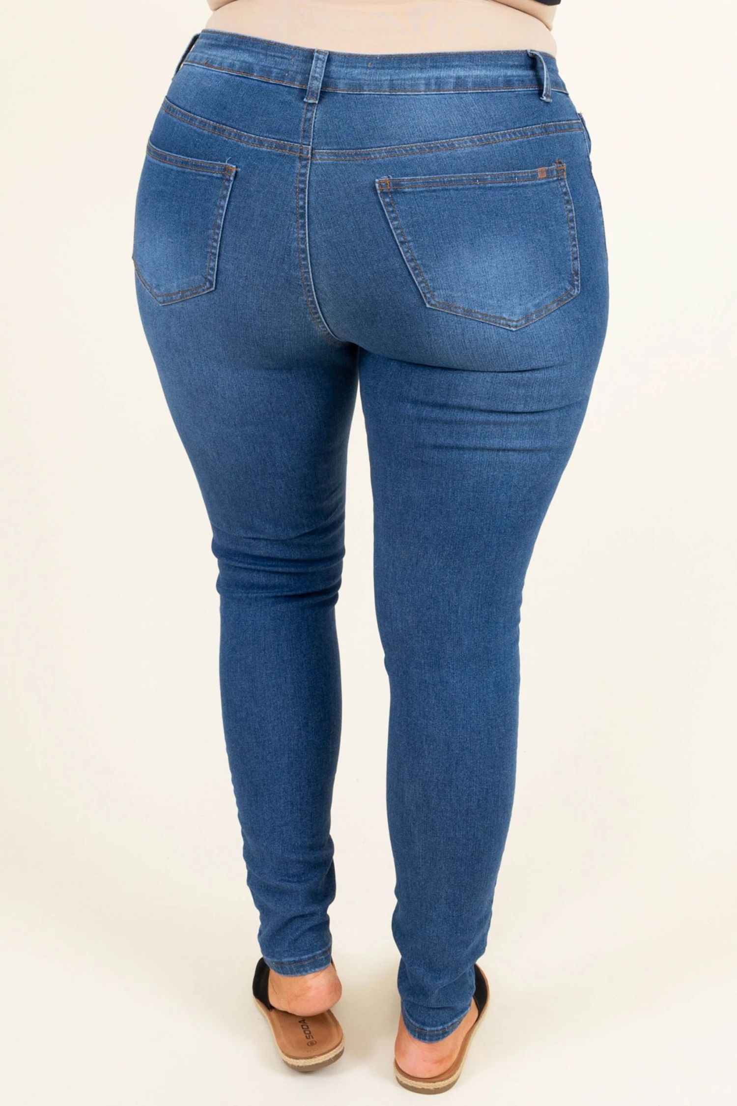 Mark Your Calendar Jeggings, Navy 5 Mark Your Calendar Jeggings, Navy - Image 5