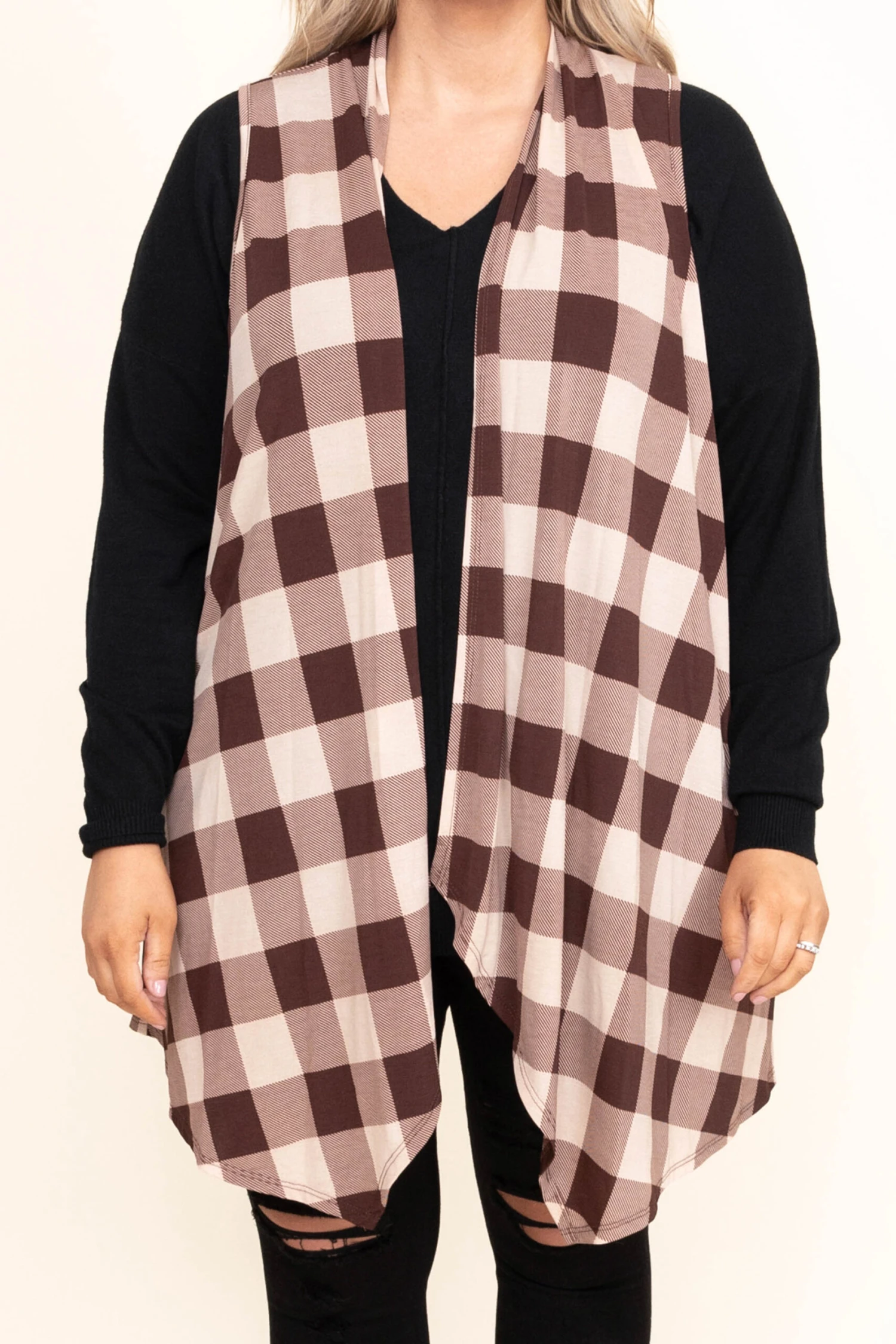 Most Of The Time Vest, Mocha 4 Most Of The Time Vest, Mocha - Image 4