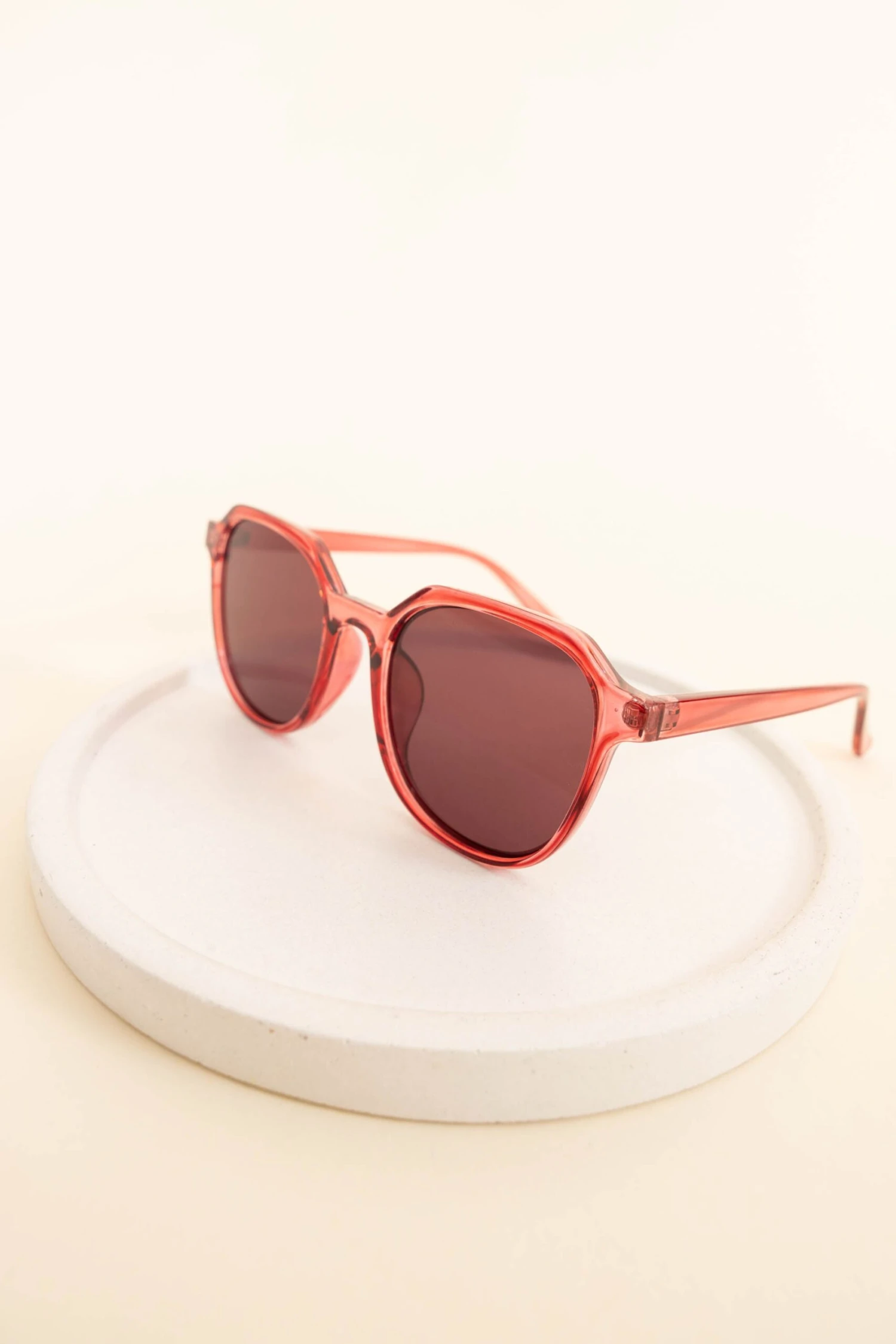 My Love Is Somewhere Else Sunglasses, Pink 2 My Love Is Somewhere Else Sunglasses, Pink - Image 2