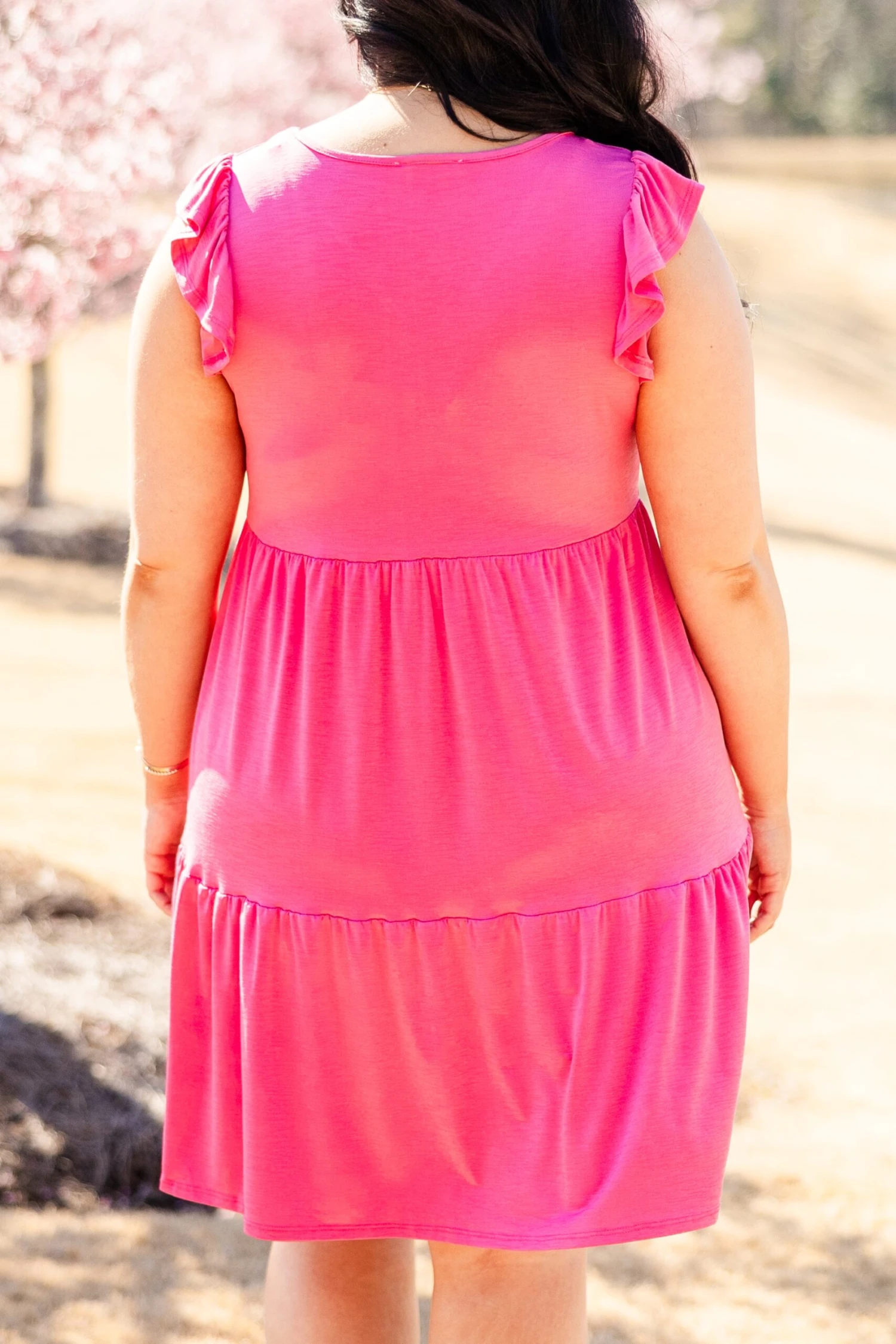 My Shining Star Dress, Fuchsia 7 My Shining Star Dress, Fuchsia - Image 7