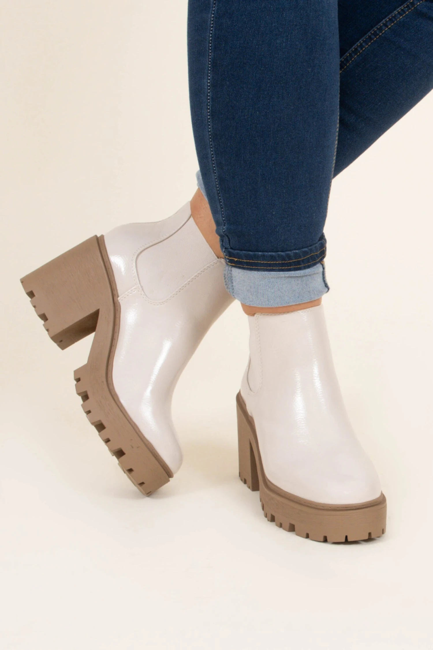 Napa Nights Boots, Bone 1 Napa Nights Boots, Bone