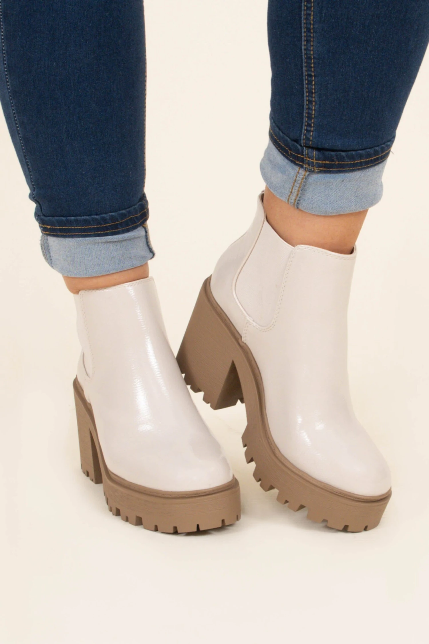 Napa Nights Boots, Bone 2 Napa Nights Boots, Bone - Image 2