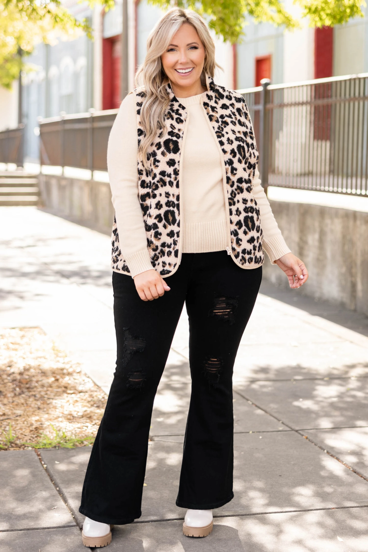 Never Alone Vest, Tan 3 Never Alone Vest, Tan - Image 3