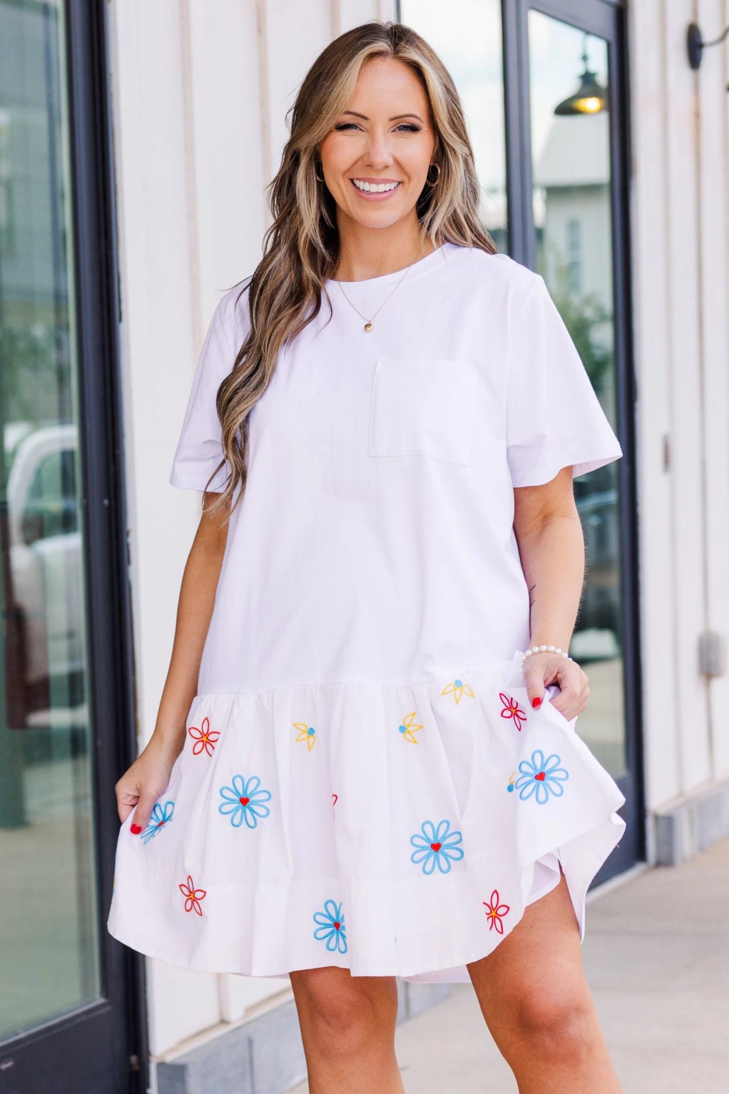 Never Ending Glamour Dress, Off White 2 Never Ending Glamour Dress, Off White - Image 2