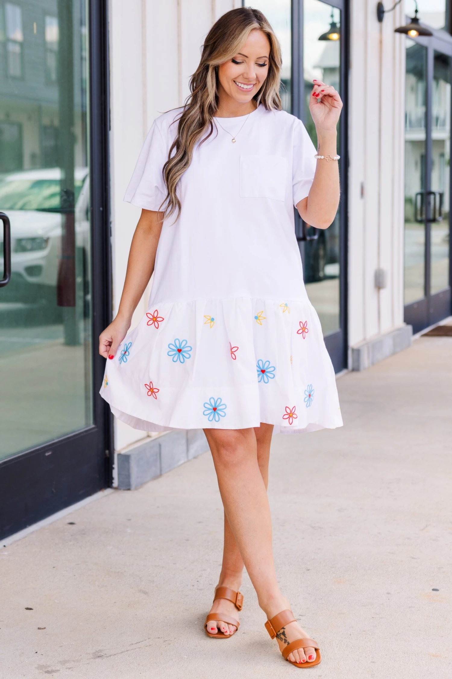 Never Ending Glamour Dress, Off White 3 Never Ending Glamour Dress, Off White - Image 3