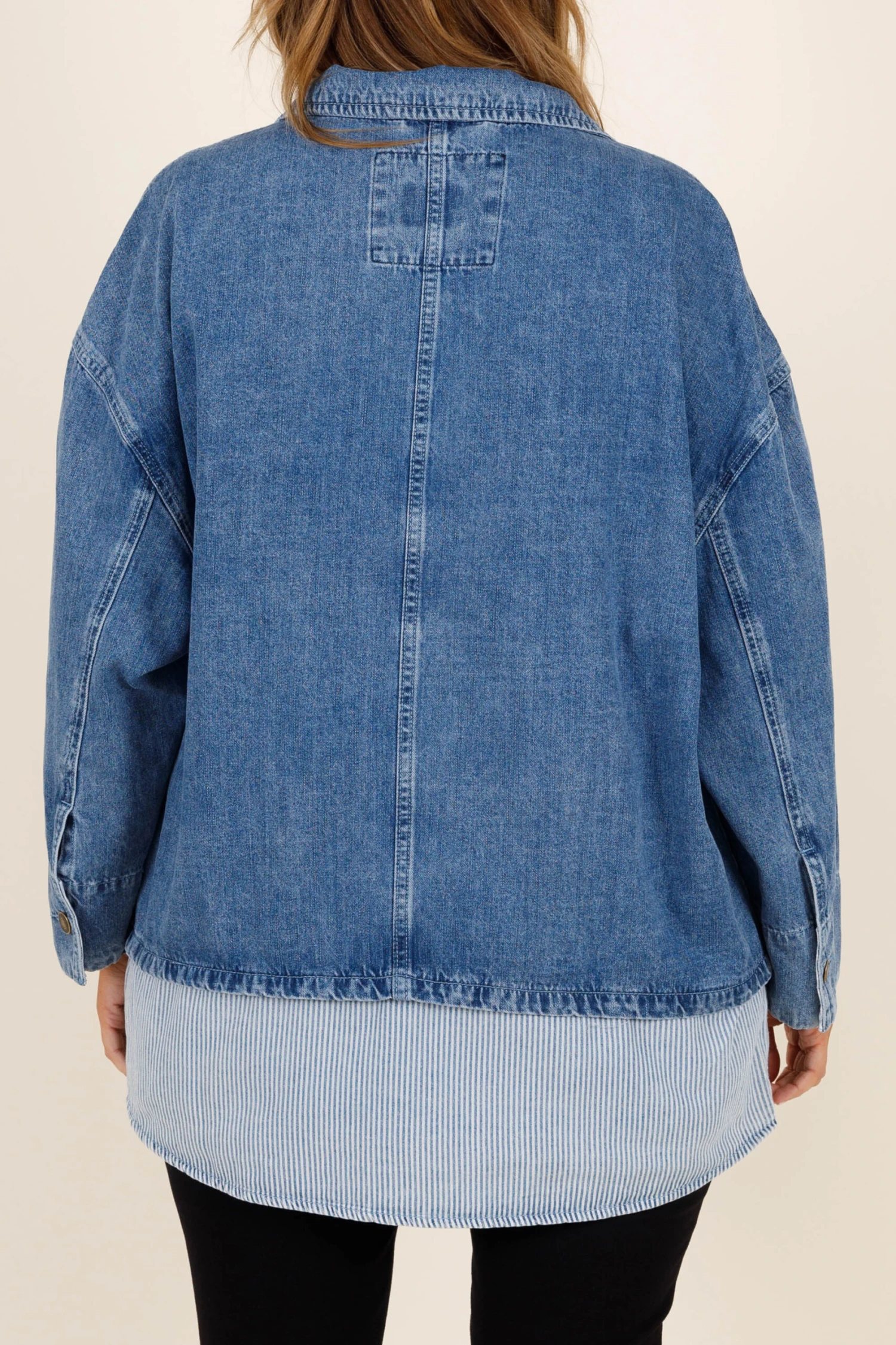 New To Town Jacket, Medium Wash 6 New To Town Jacket, Medium Wash - Image 6