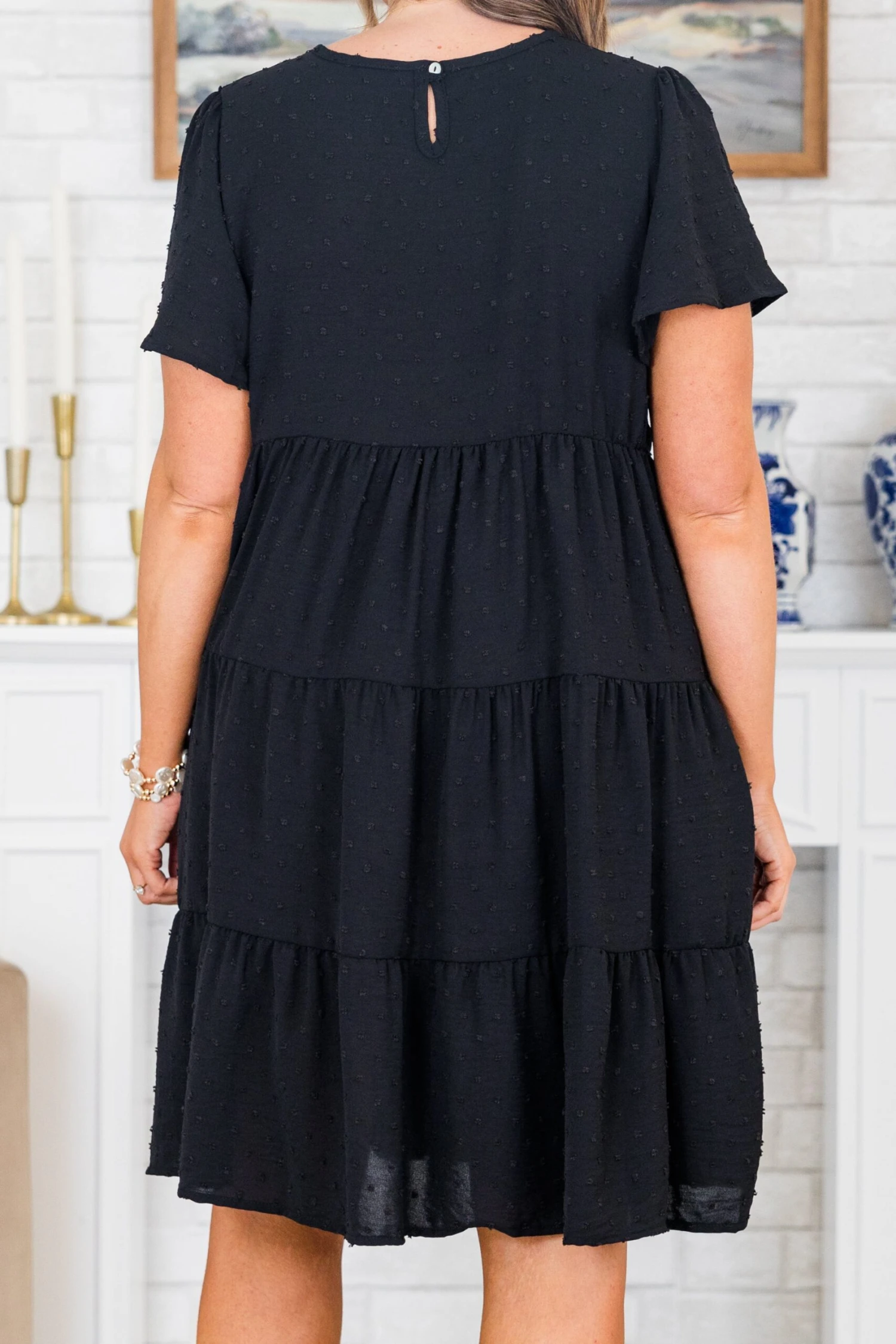 On My Way Out Dress, Black 7 On My Way Out Dress, Black - Image 7