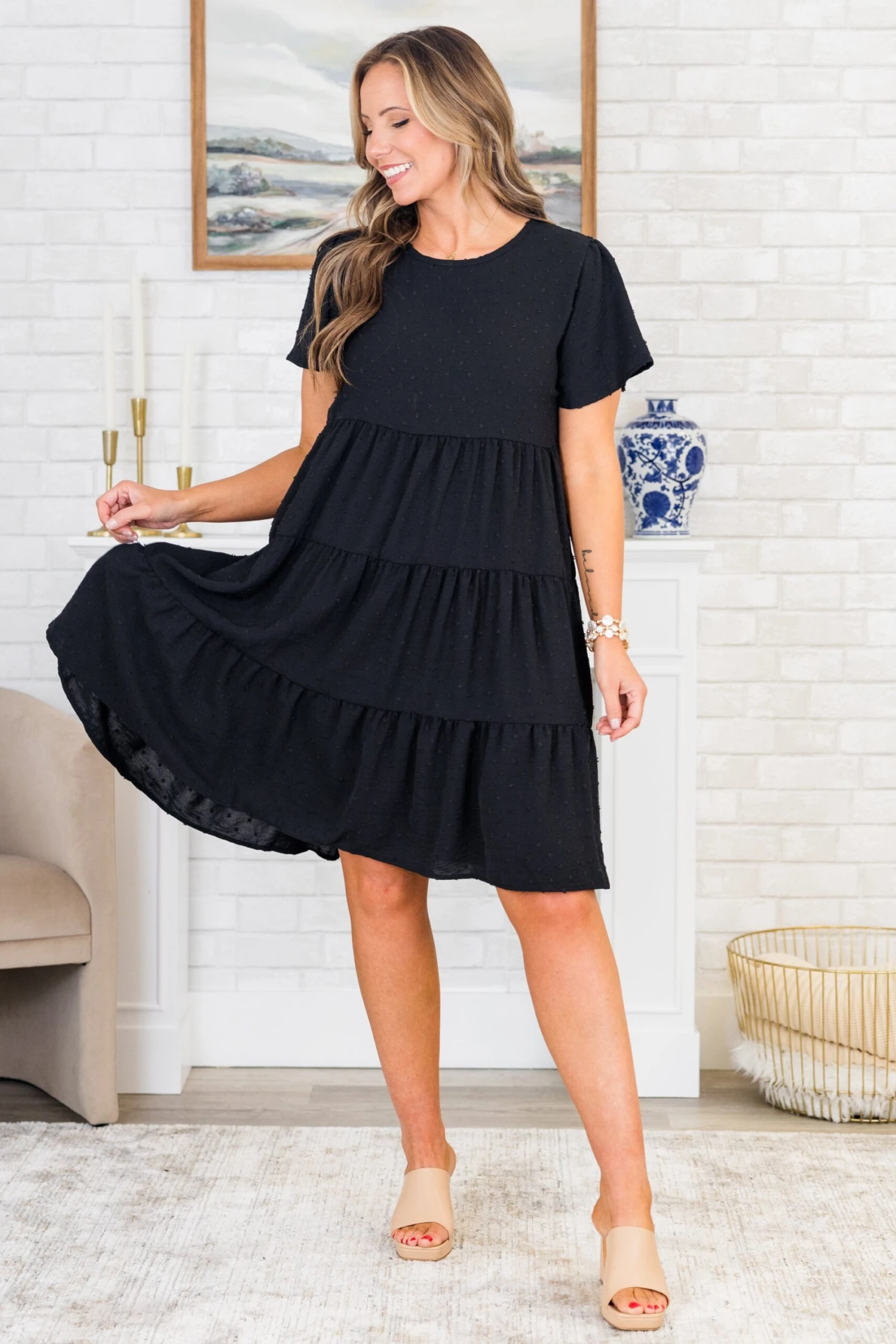 On My Way Out Dress, Black 4 On My Way Out Dress, Black - Image 4