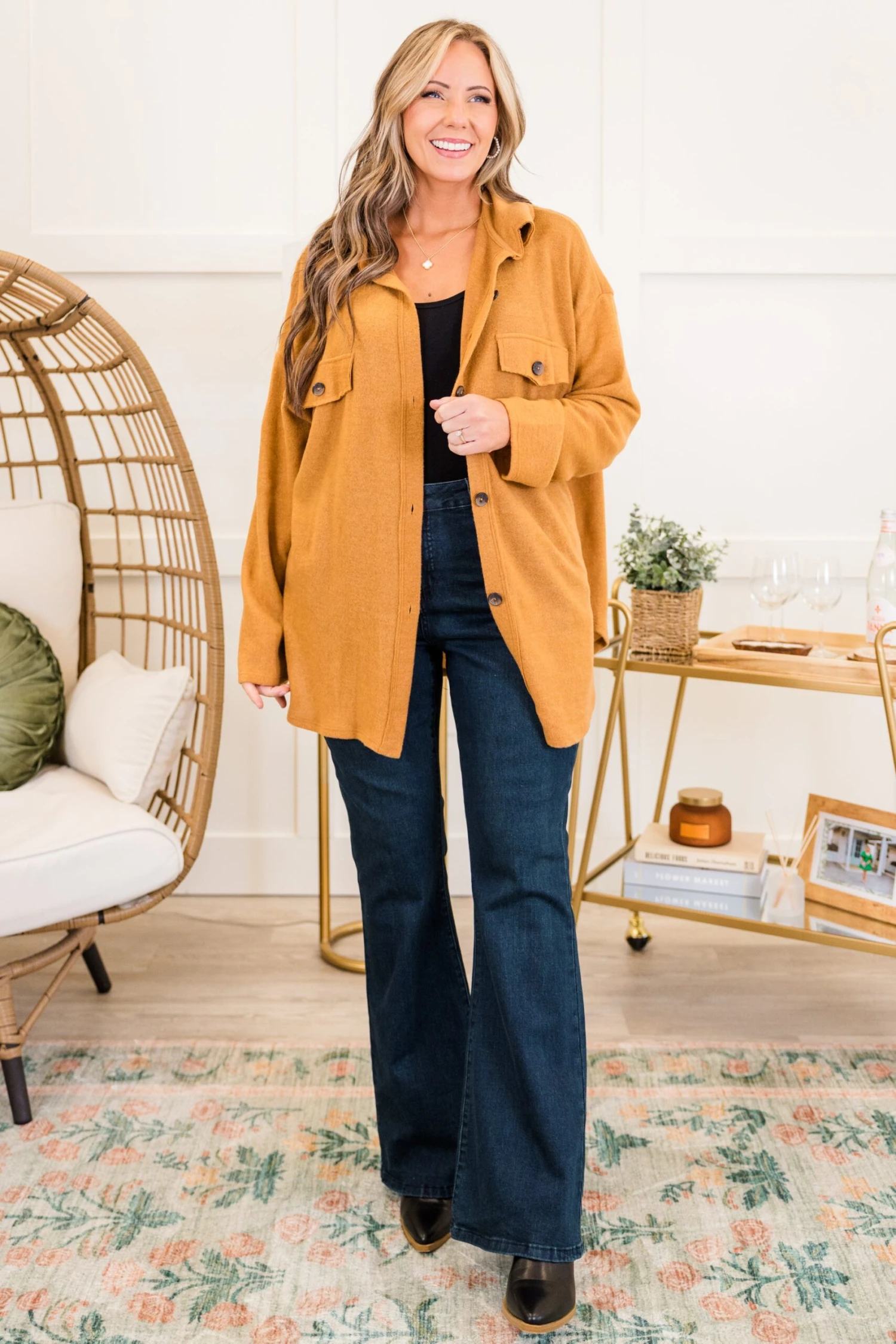 Passing Glances Jacket, Caramel 4 Passing Glances Jacket, Caramel - Image 4