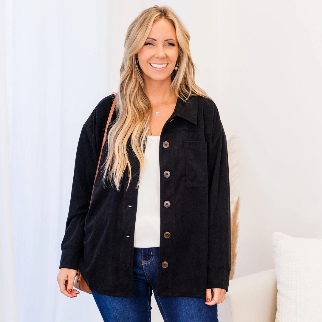 Plans Change Jacket, Black 1 Plans Change Jacket, Black