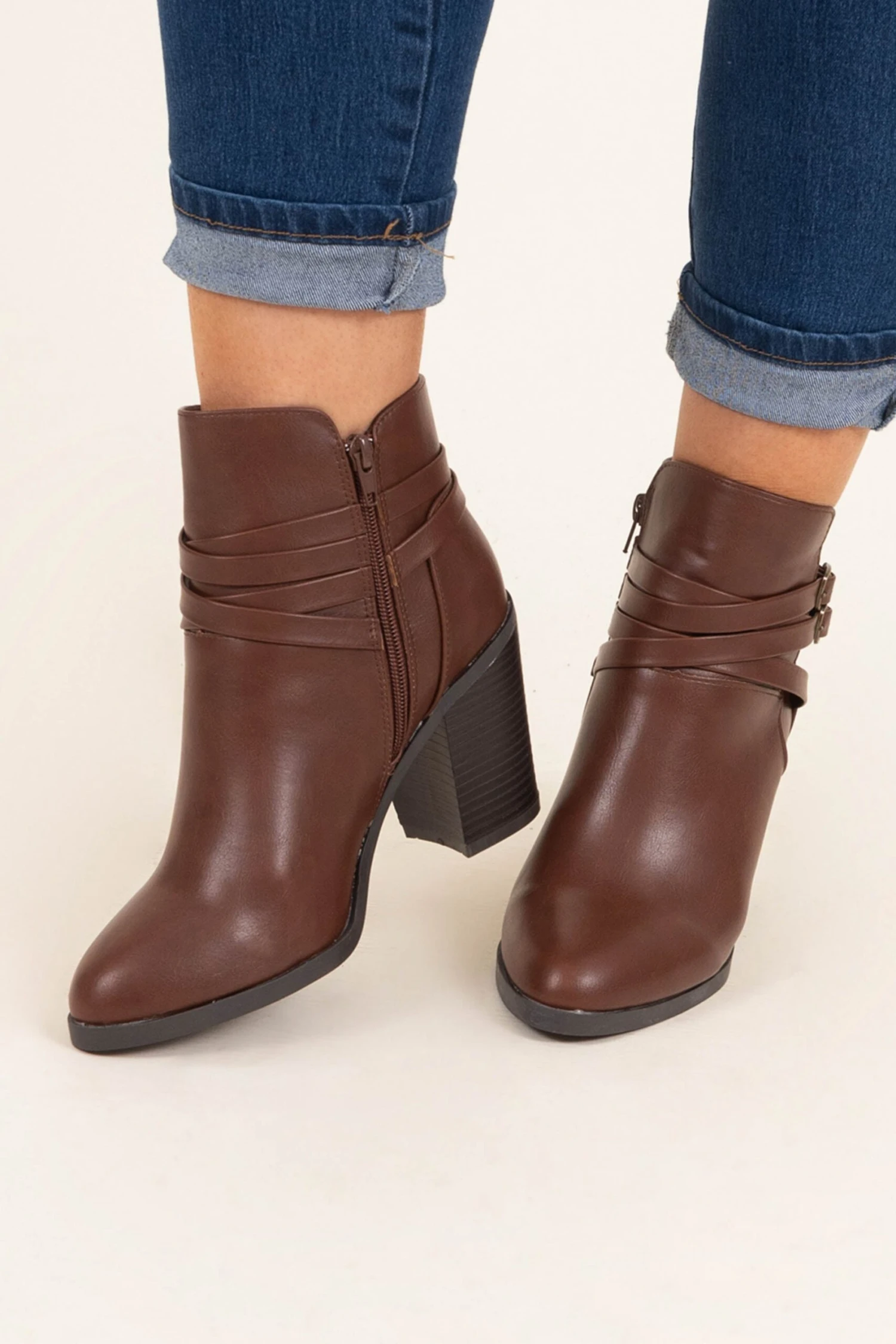 Plans For Tonight Booties, Brown 1 Plans For Tonight Booties, Brown