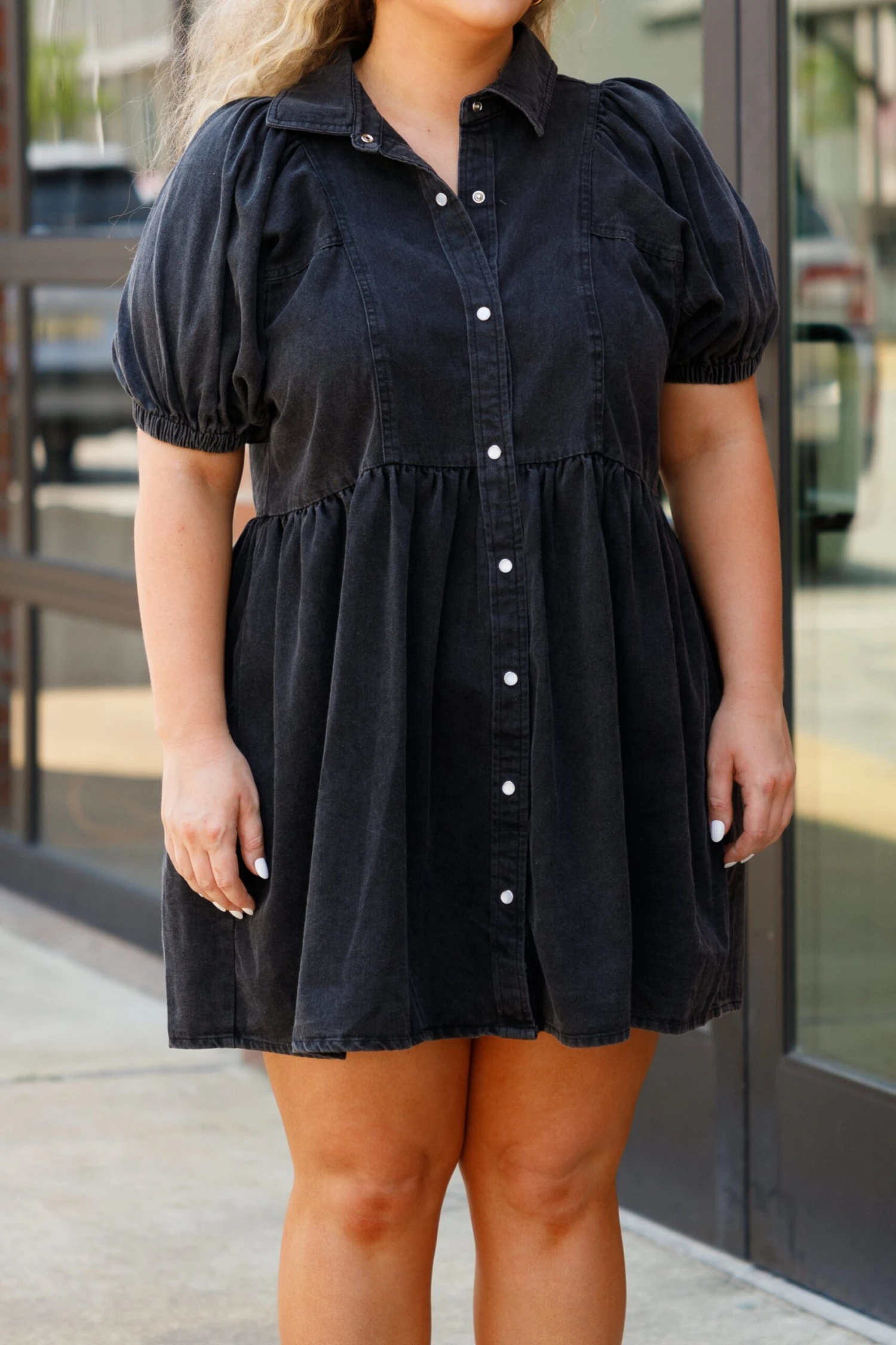 Pretty Sweet Dress, Black 4 Pretty Sweet Dress, Black - Image 4