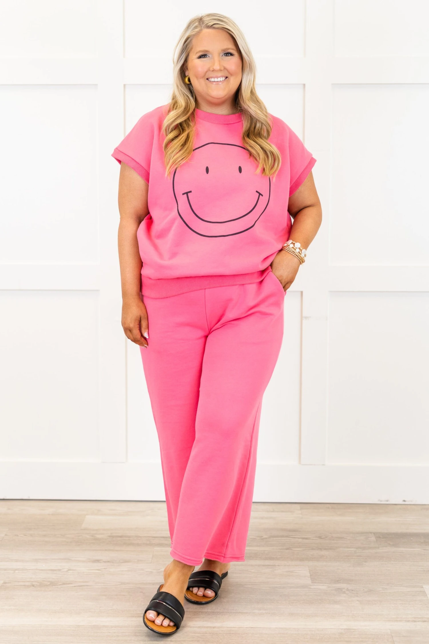 Ready To Hang Sweatpants, Pink 2 Ready To Hang Sweatpants, Pink - Image 2