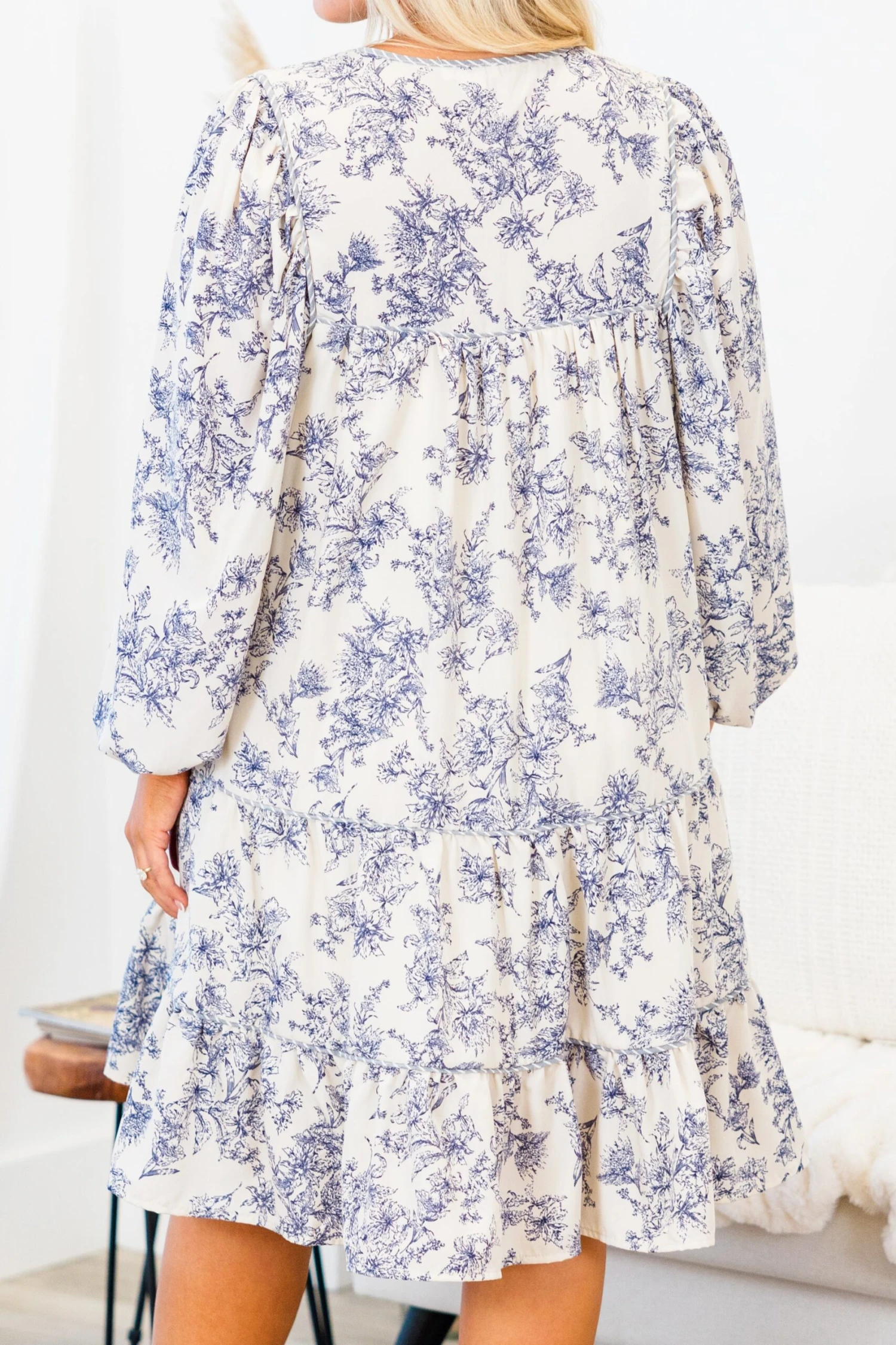 Right On Time Dress, Blue 6 Right On Time Dress, Blue - Image 6