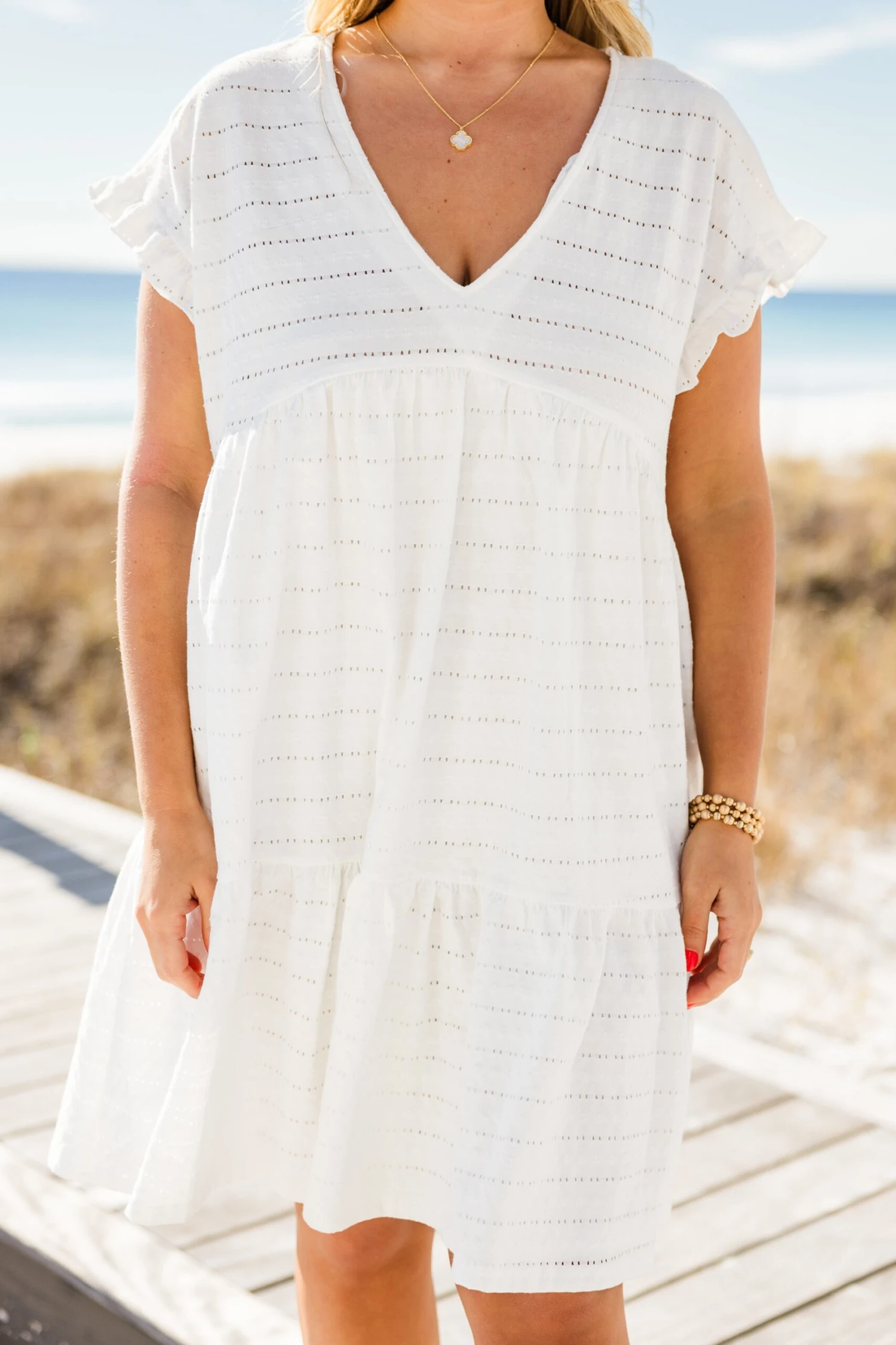 Roam With Me Dress, White 5 Roam With Me Dress, White - Image 5