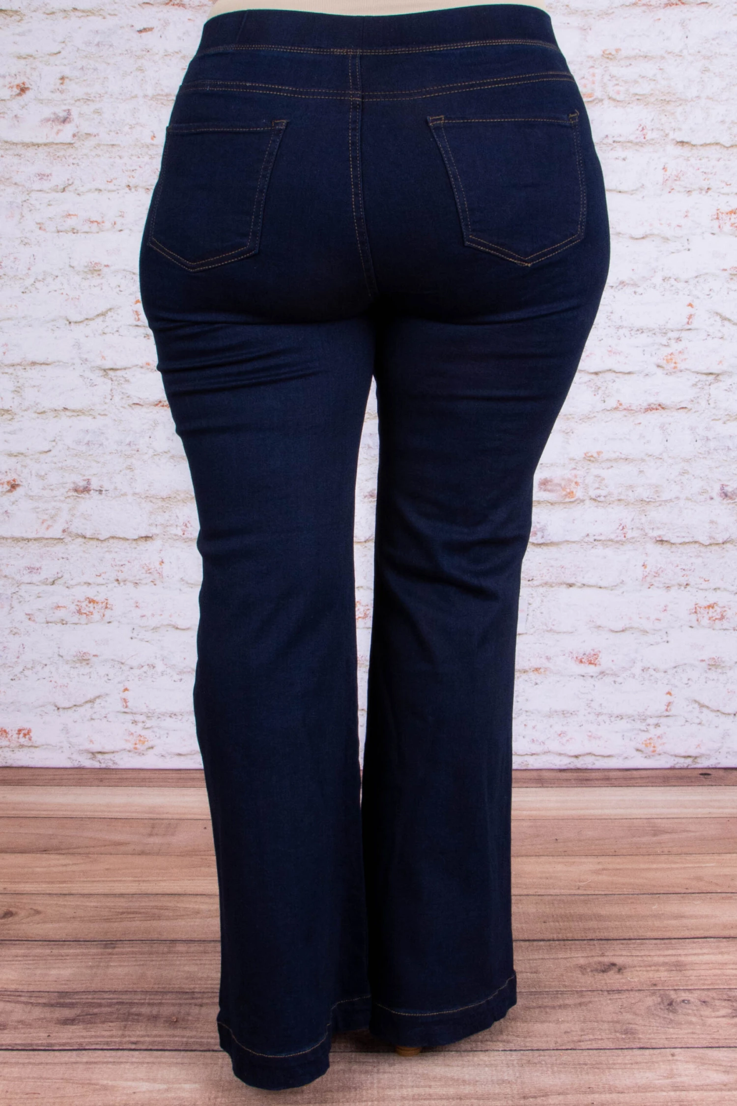 Dare To Flare Jeans, Super Dark Wash 4 Dare To Flare Jeans, Super Dark Wash - Image 4