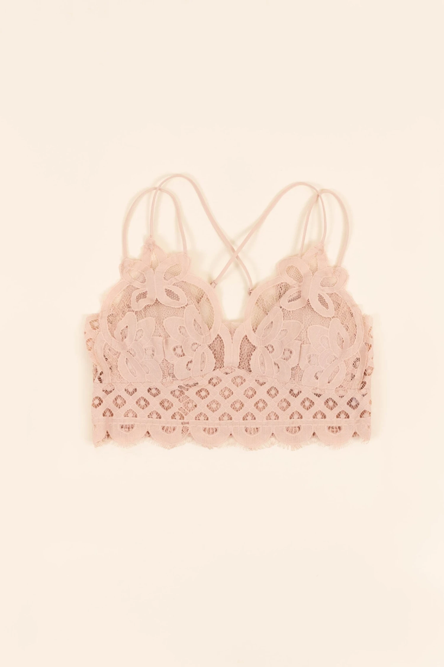 Secretly Stunning Bralette, Dusty Blush 1 Secretly Stunning Bralette, Dusty Blush