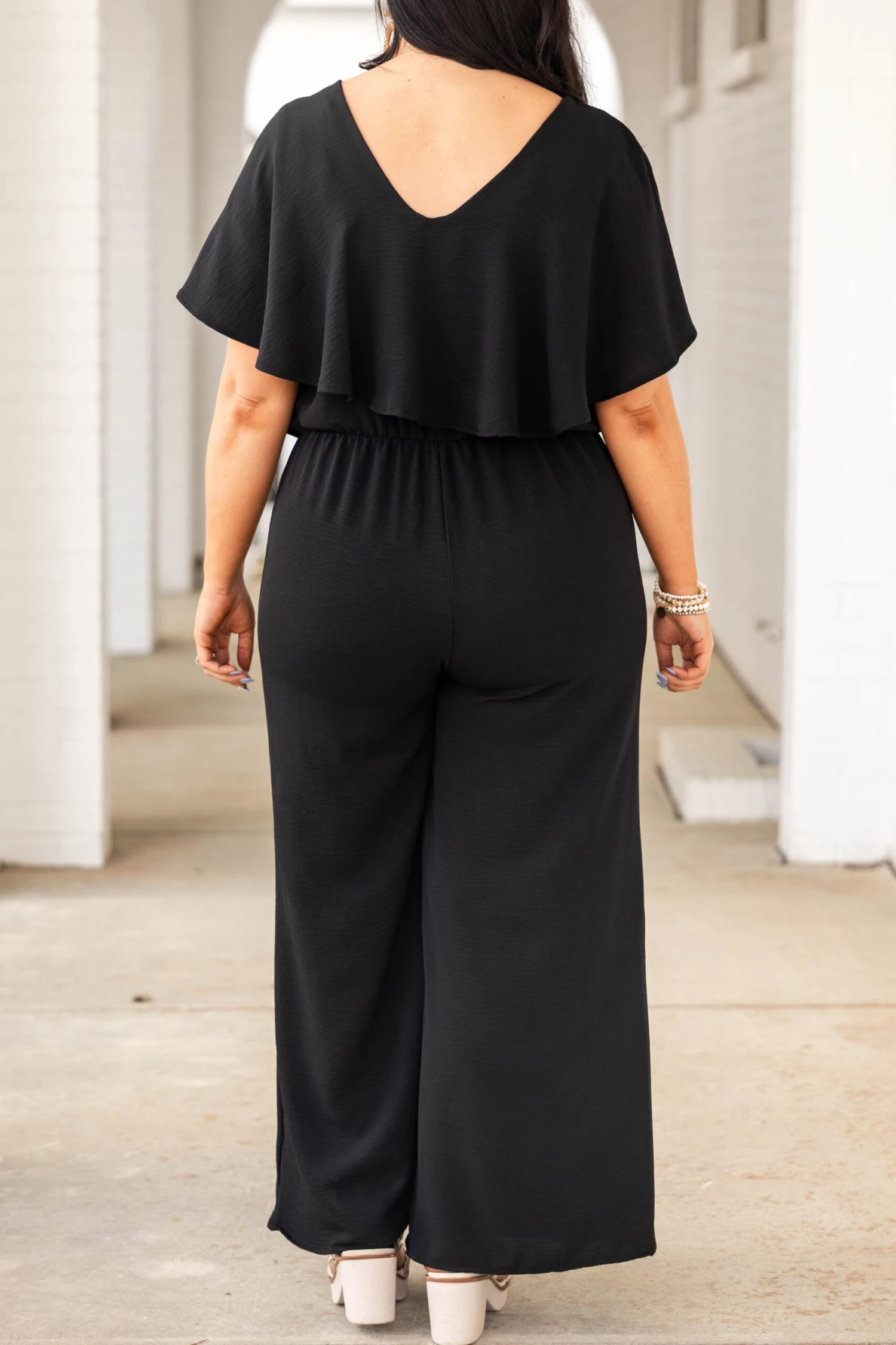 See Me In Greece Jumpsuit, Black 5 See Me In Greece Jumpsuit, Black - Image 5