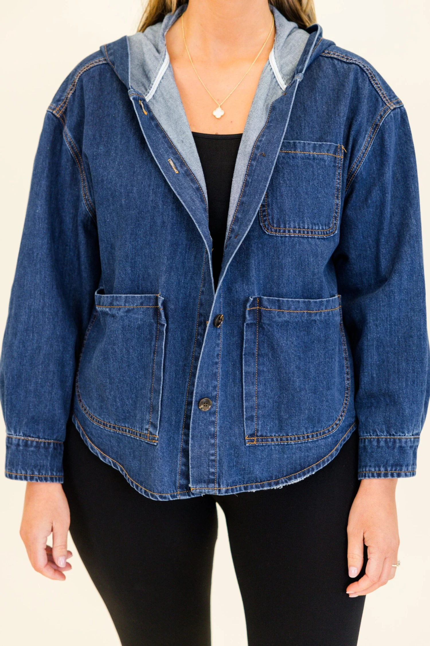 Shades Of You Jacket, Dark Wash 6 Shades Of You Jacket, Dark Wash - Image 6