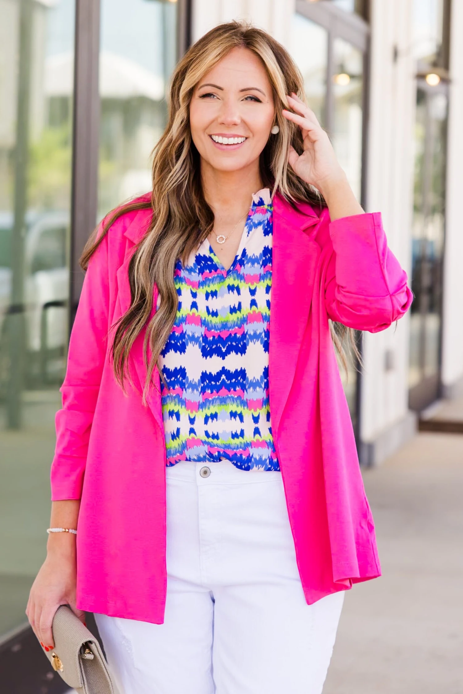 She's A Trail Blazer, Hot Pink 2 She's A Trail Blazer, Hot Pink - Image 2