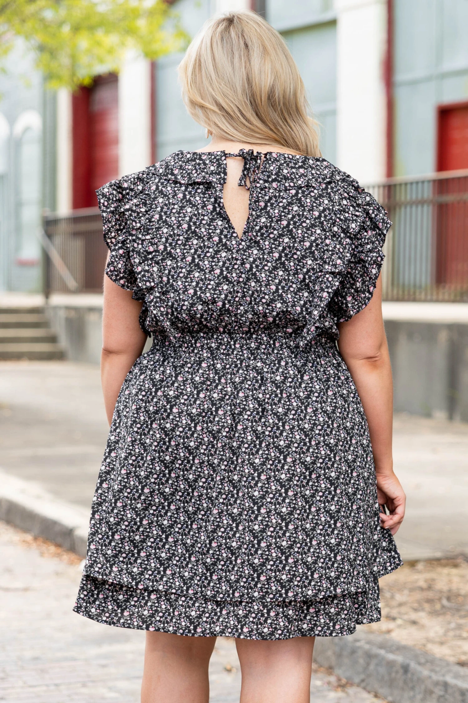 Sneaky Baby Dress, Black 5 Sneaky Baby Dress, Black - Image 5