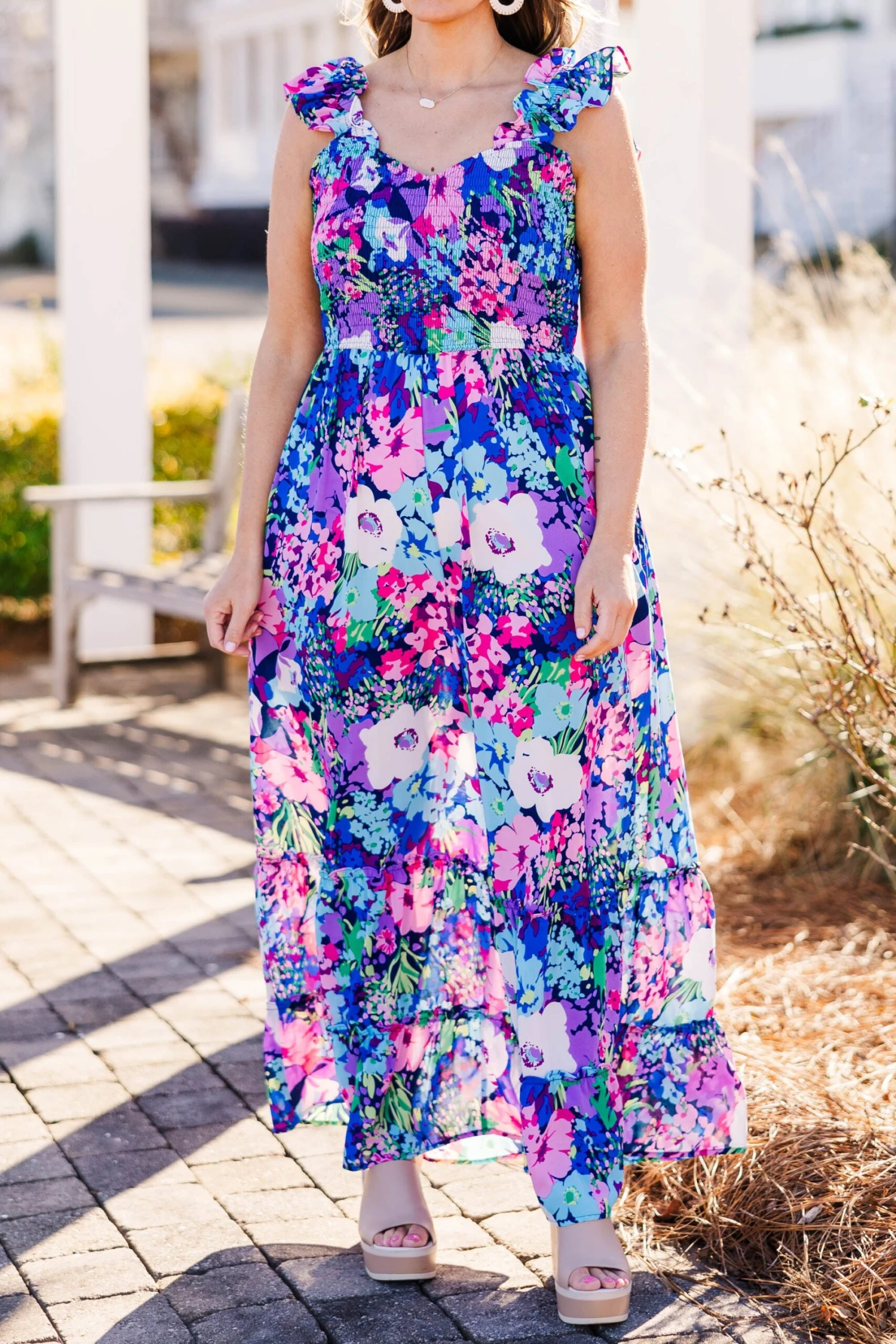 So Unpredictable Jumpsuit, Blue 4 So Unpredictable Jumpsuit, Blue - Image 4