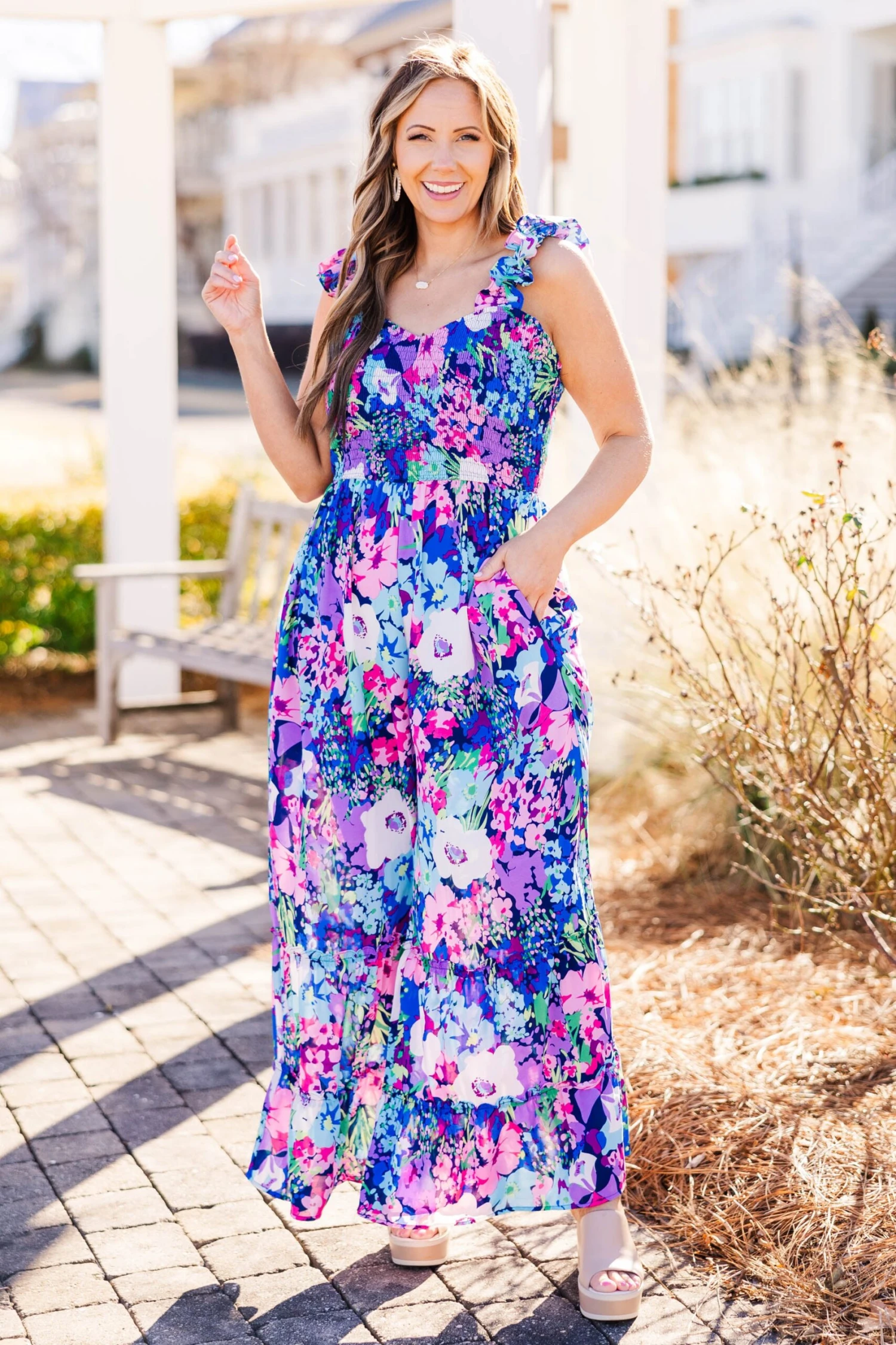 So Unpredictable Jumpsuit, Blue 1 So Unpredictable Jumpsuit, Blue