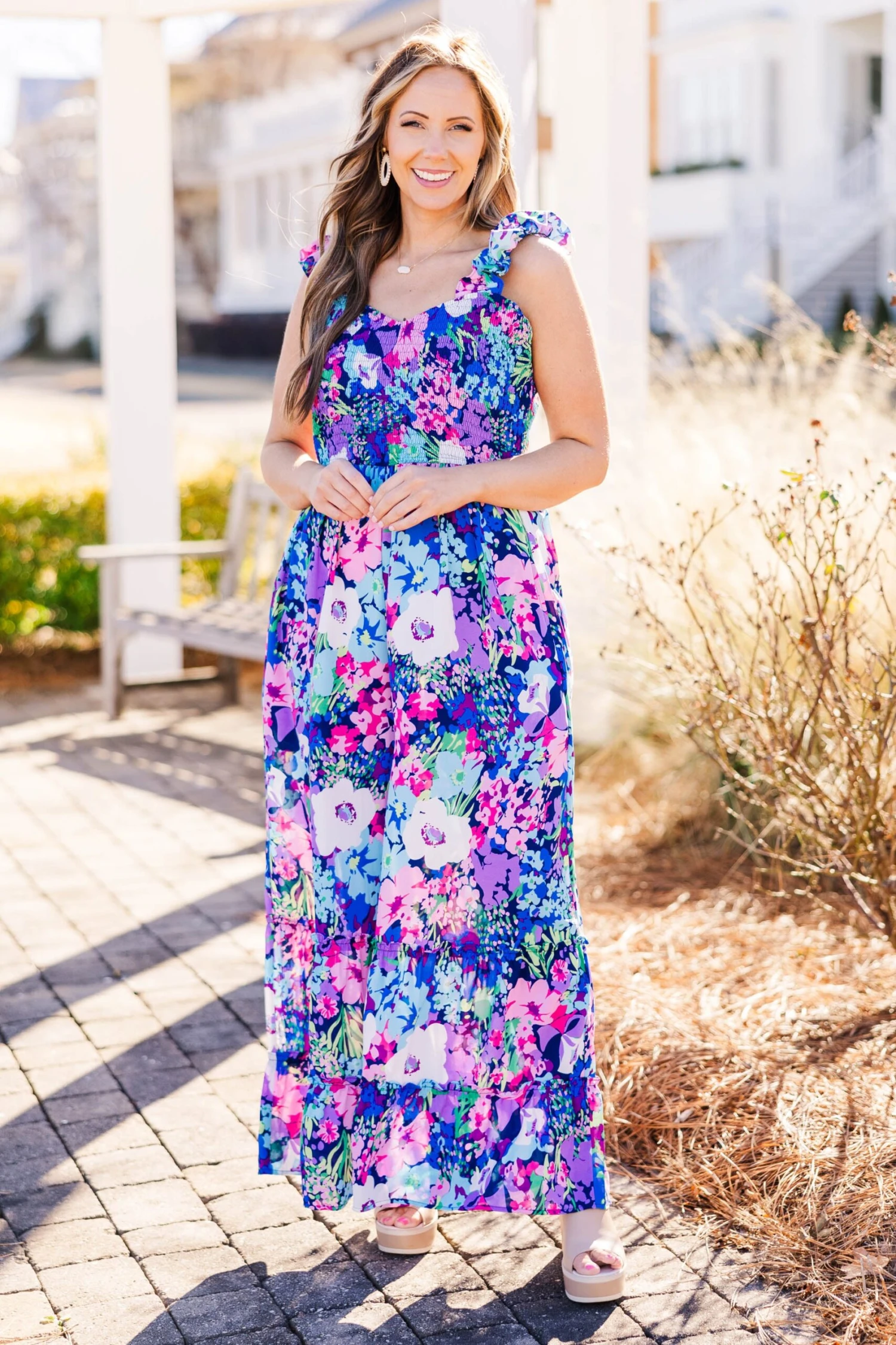 So Unpredictable Jumpsuit, Blue 3 So Unpredictable Jumpsuit, Blue - Image 3